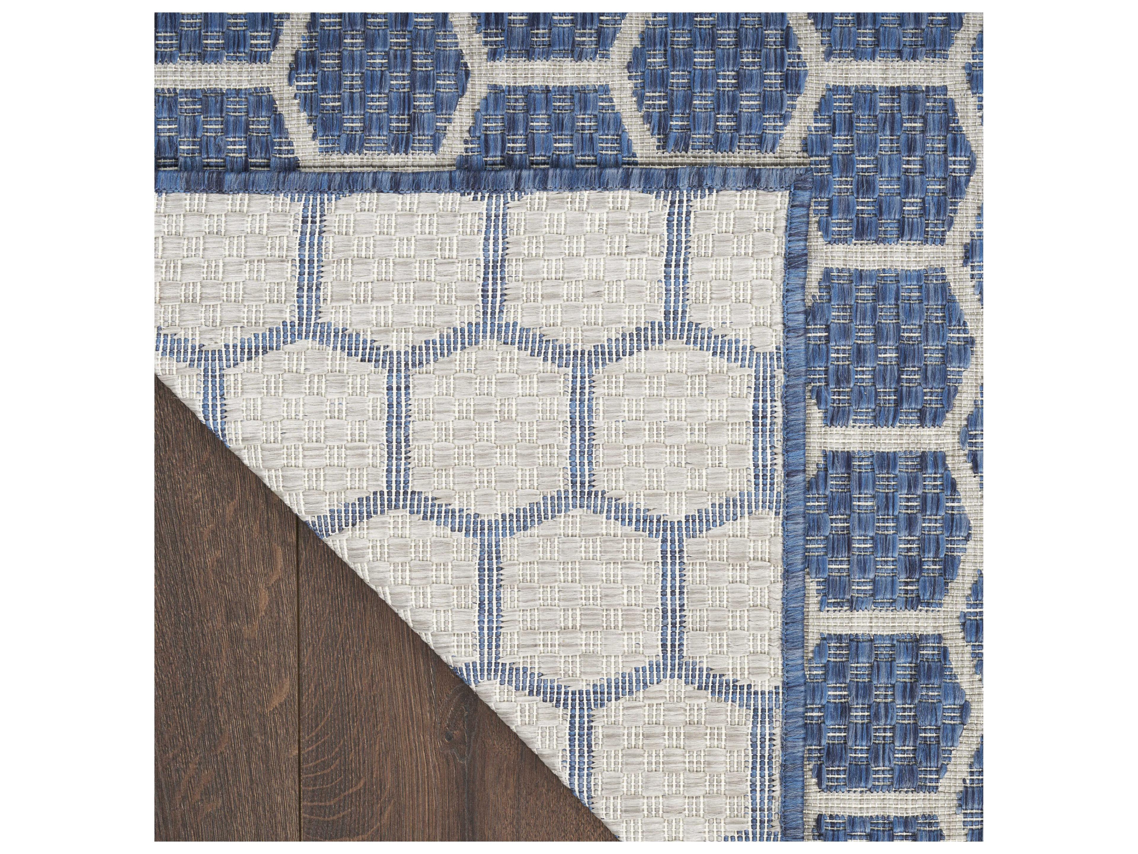 Nourison Twist Reversible Geometric Runner Area Rug
