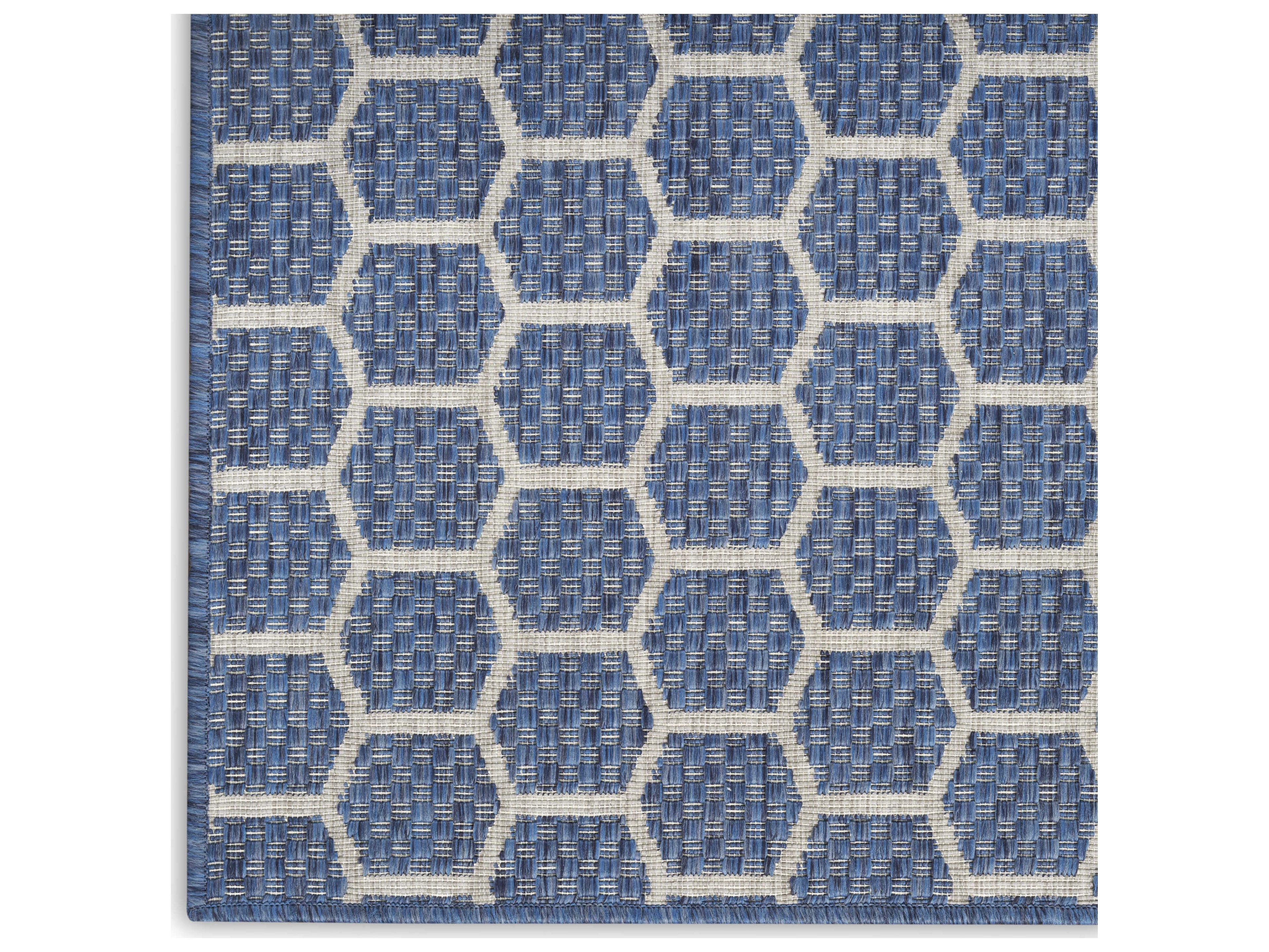 Nourison Twist Reversible Geometric Runner Area Rug