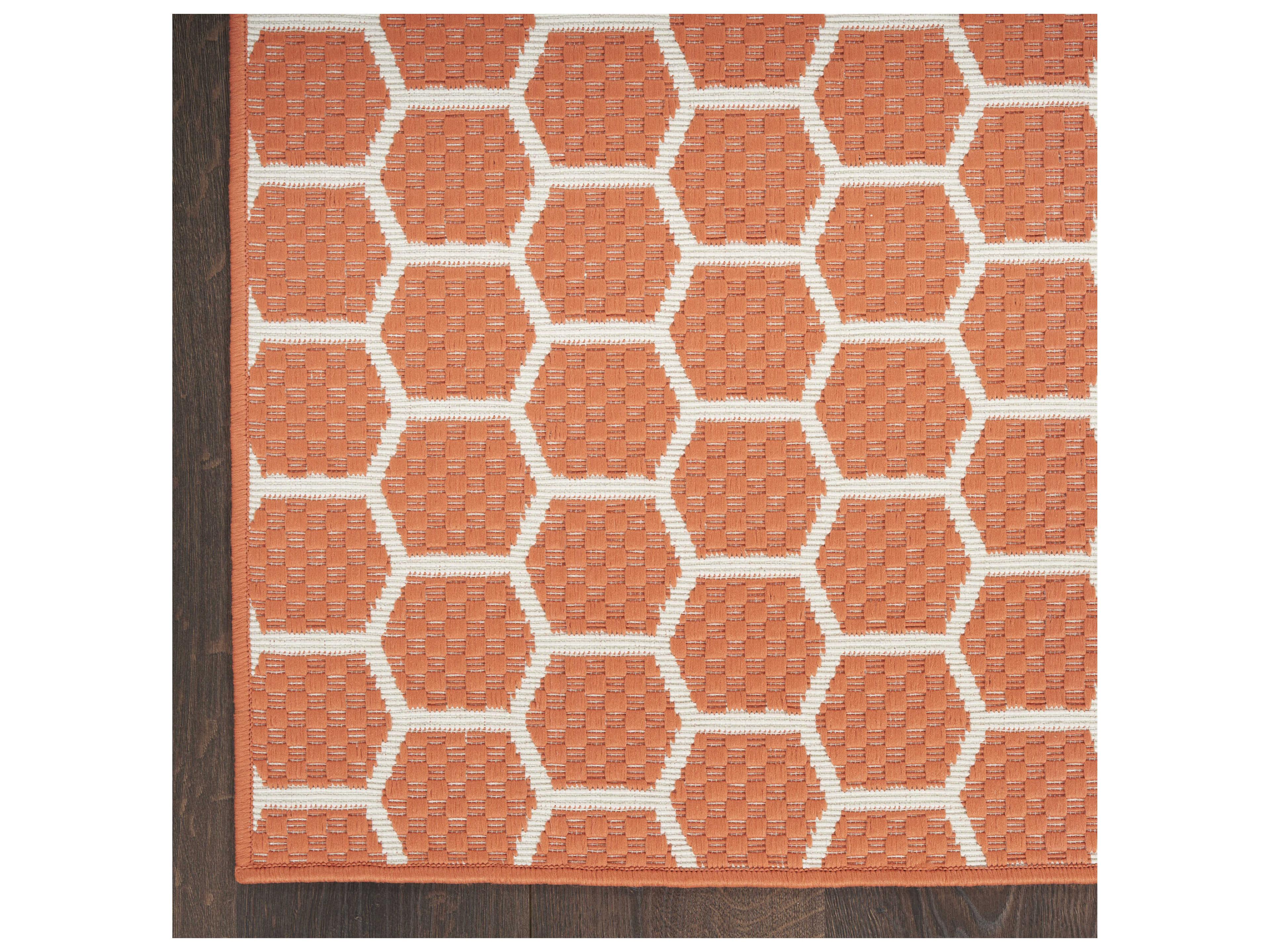 Nourison Twist Reversible Geometric Area Rug