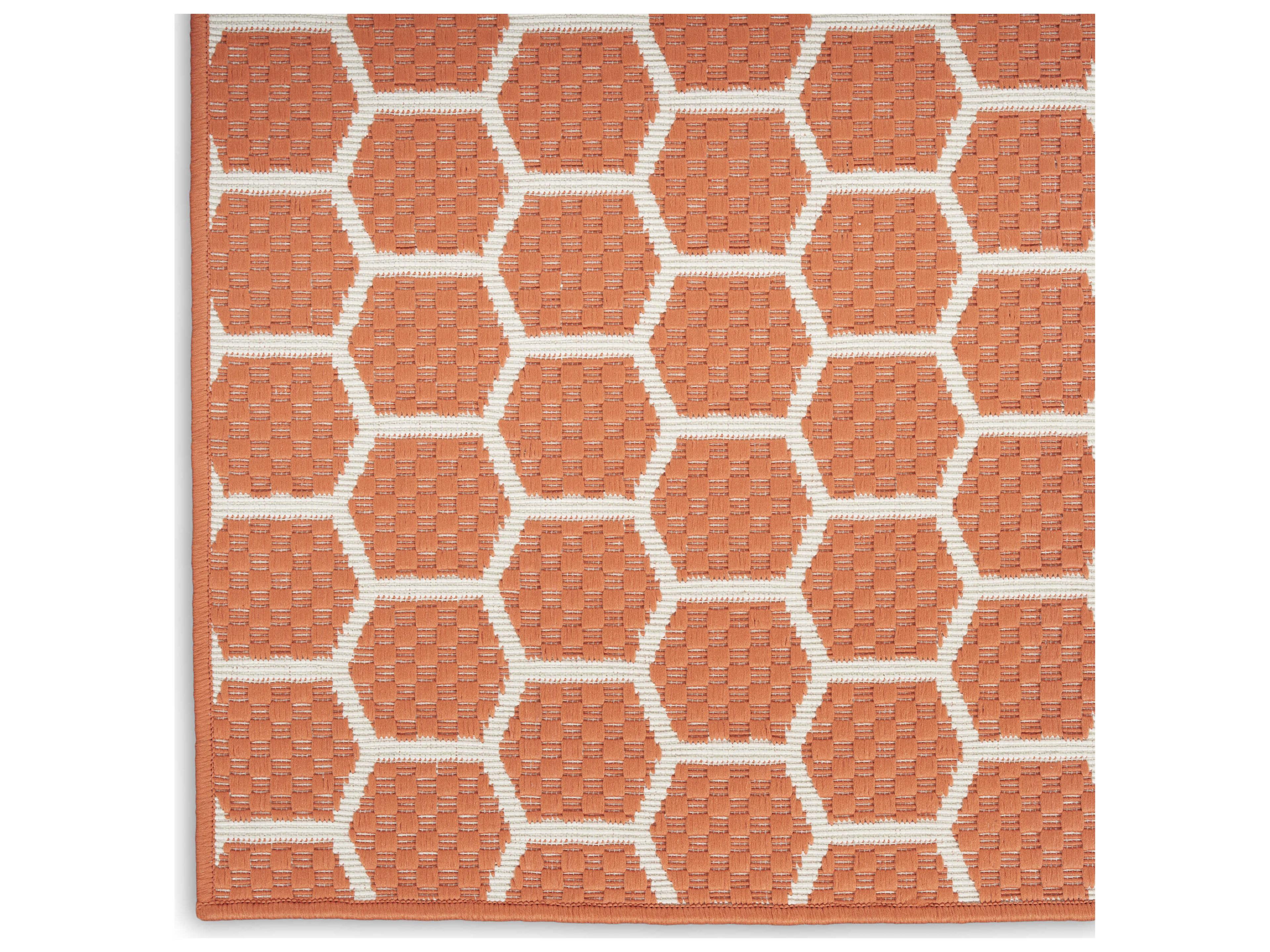 Nourison Twist Reversible Geometric Area Rug