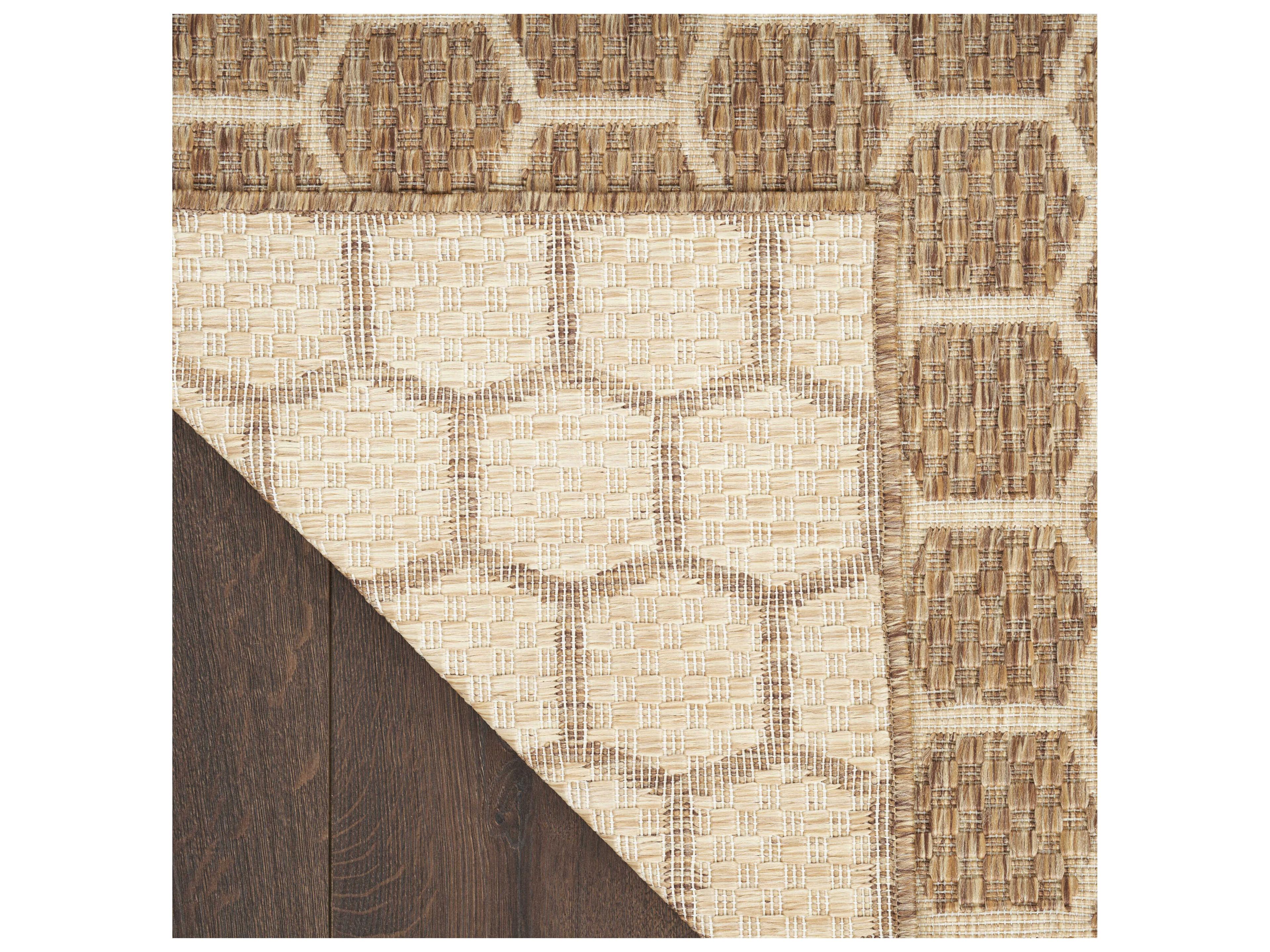 Nourison Twist Reversible Geometric Runner Area Rug