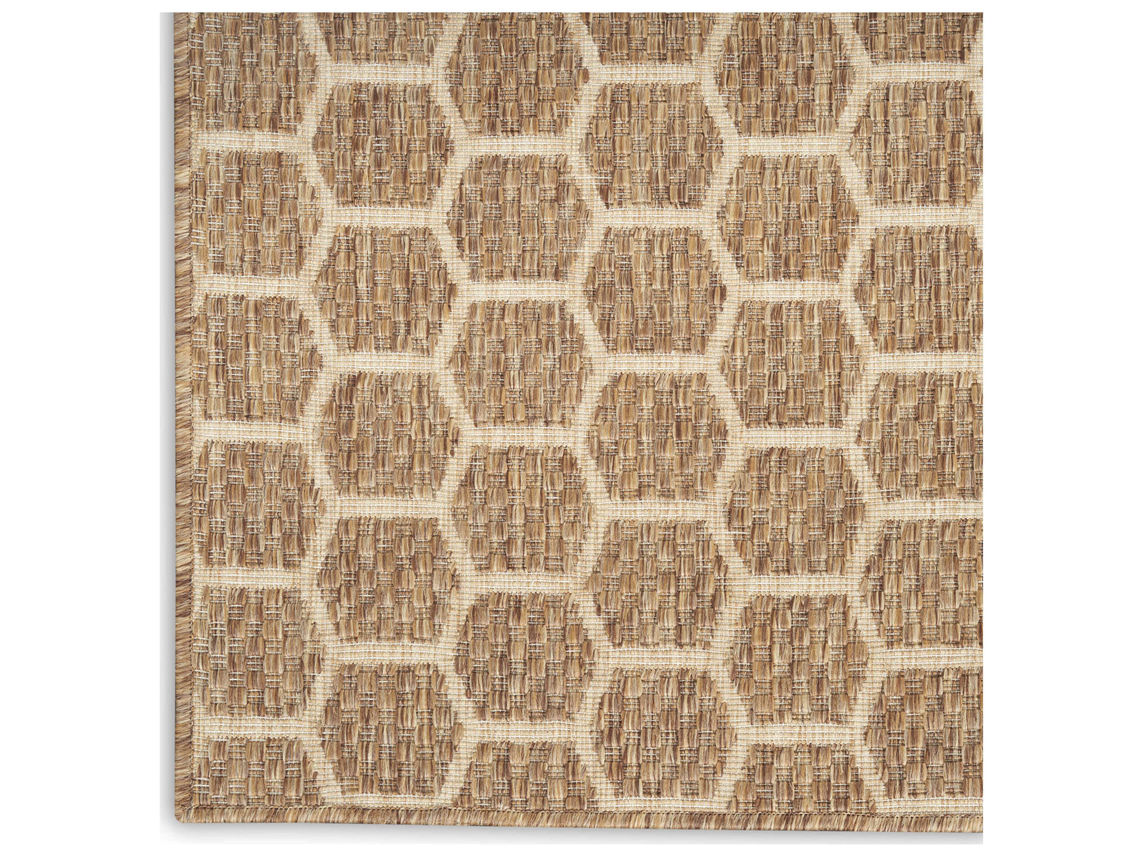 Nourison Twist Reversible Geometric Runner Area Rug