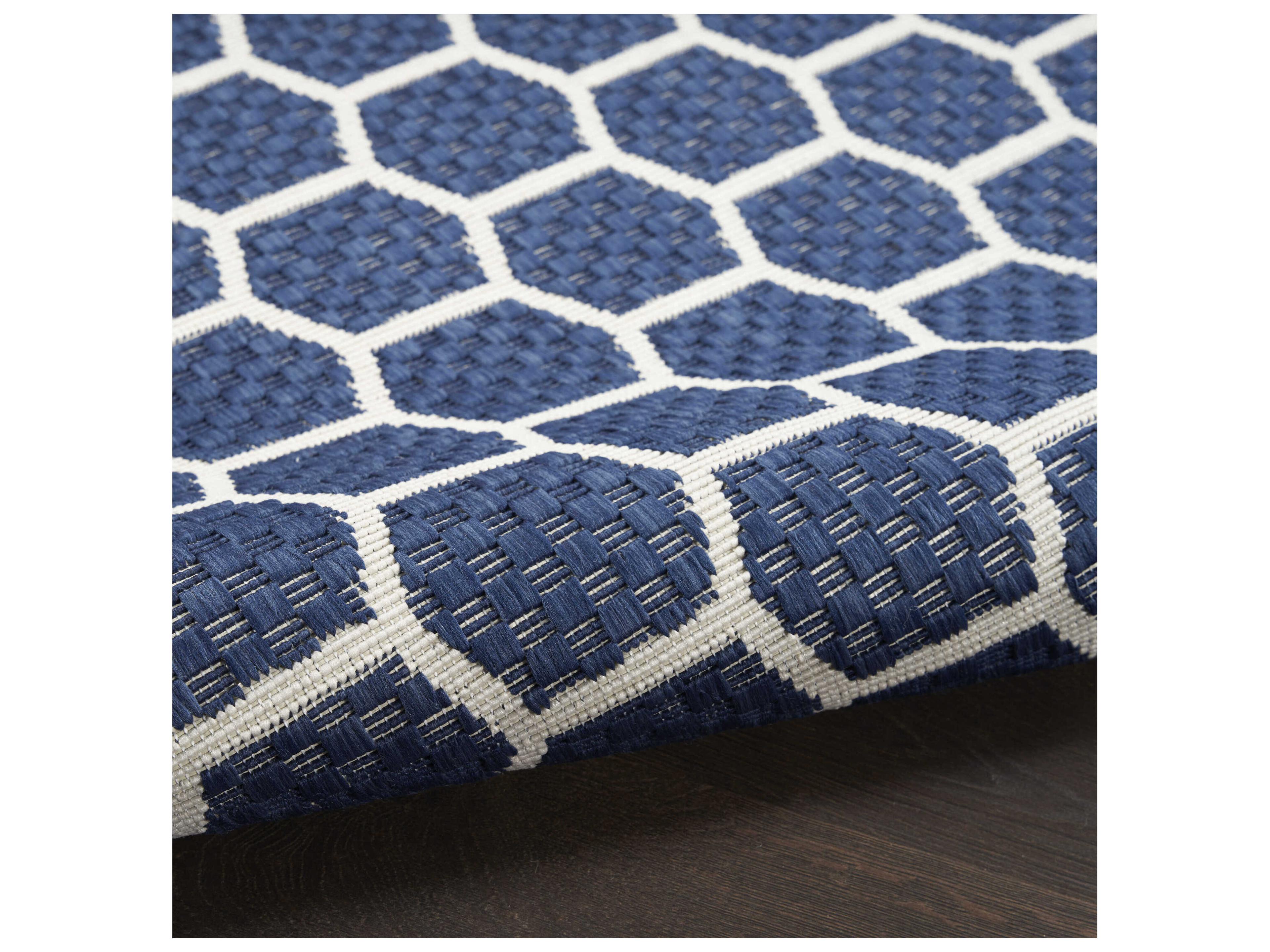 Nourison Twist Reversible Geometric Runner Area Rug