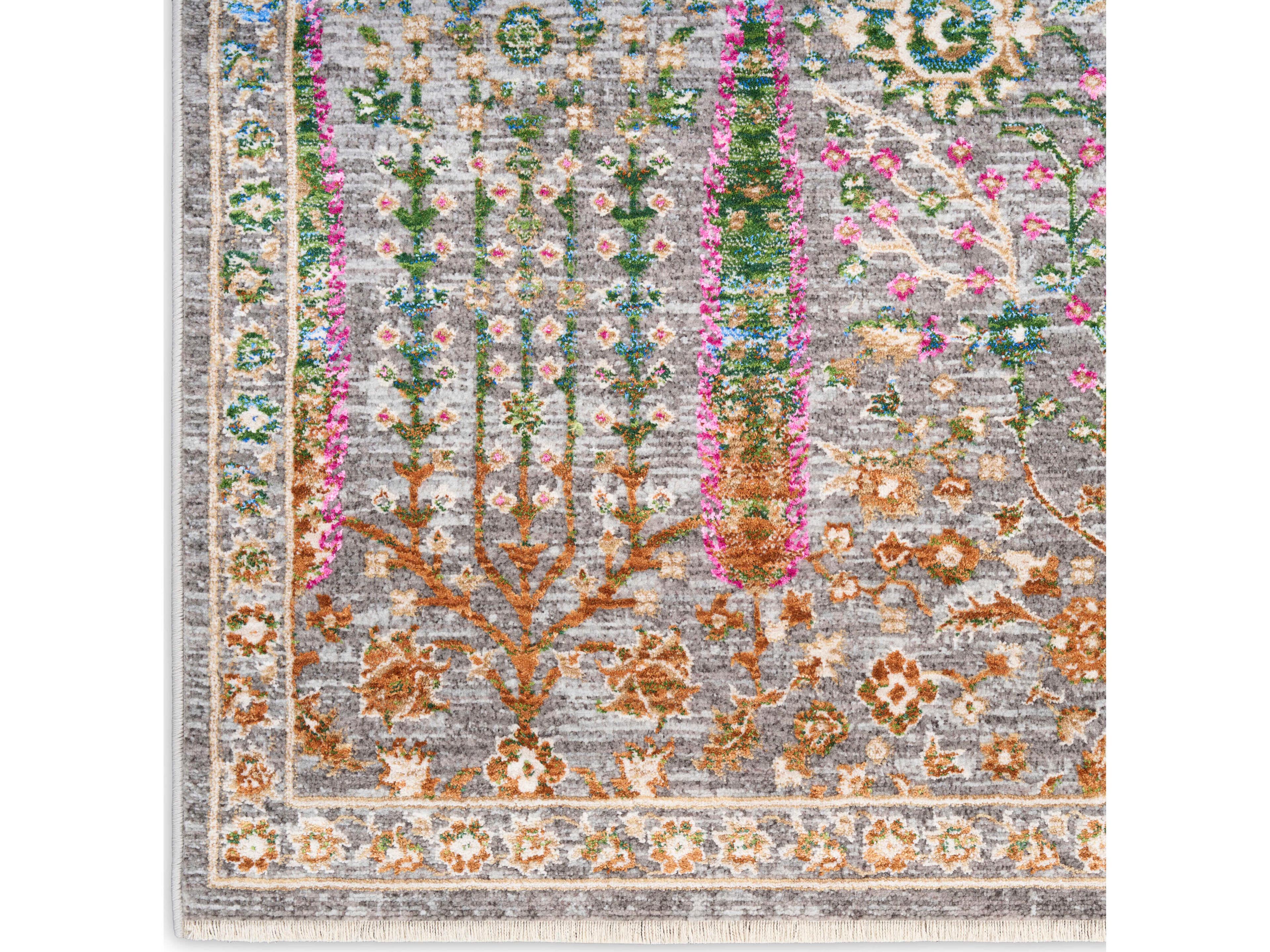 Nourison Vintage Harmony Bordered Area Rug