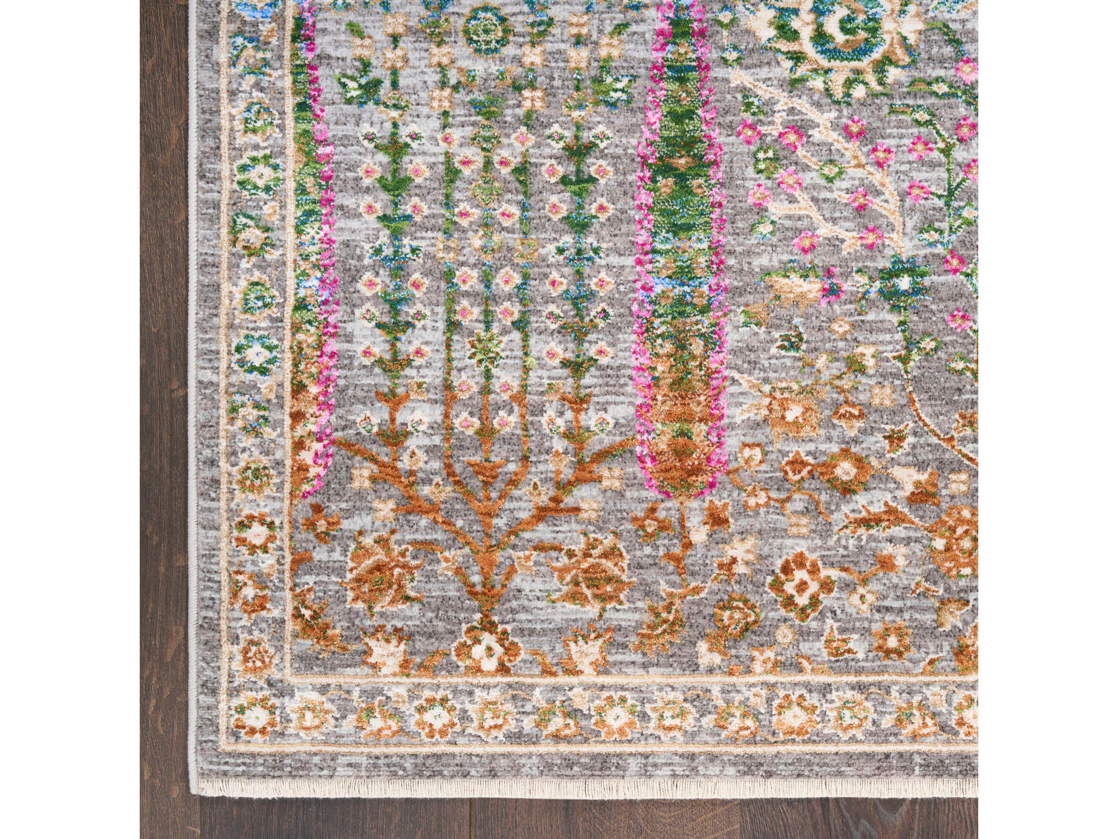 Nourison Vintage Harmony Bordered Area Rug