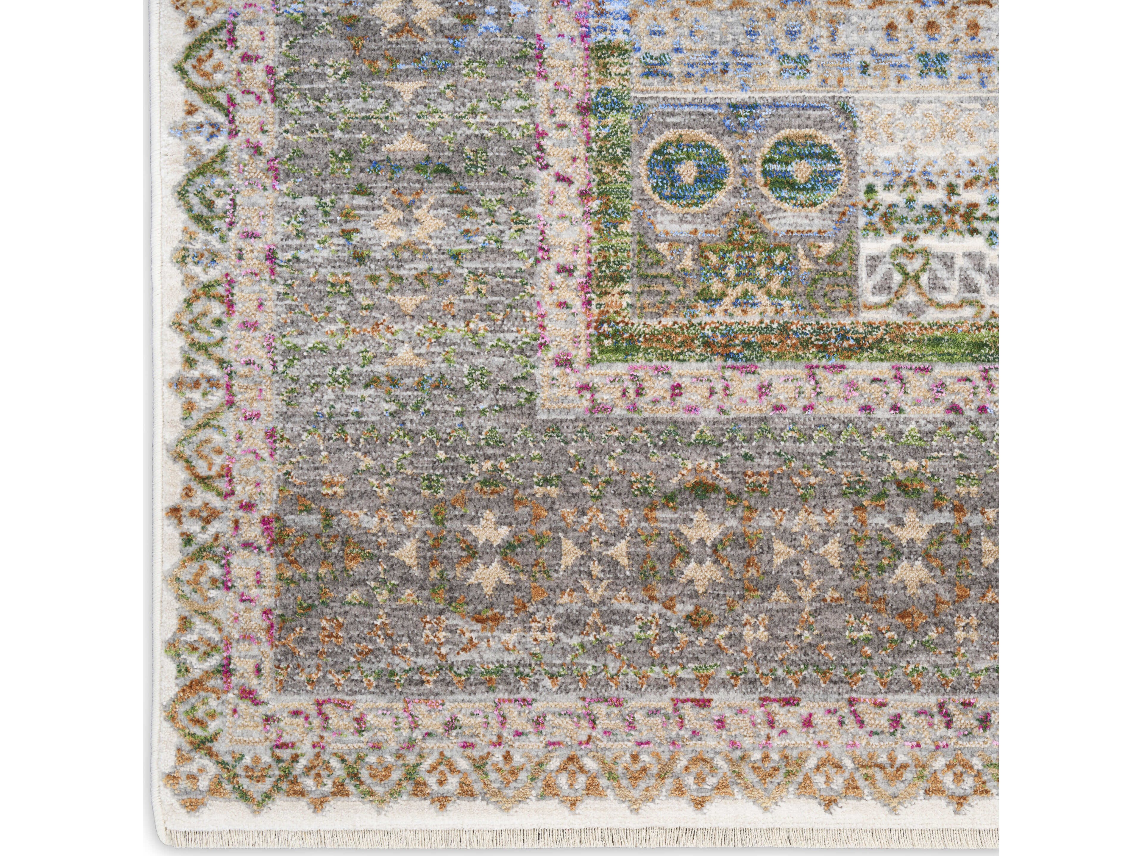 Nourison Vintage Harmony Bordered Area Rug