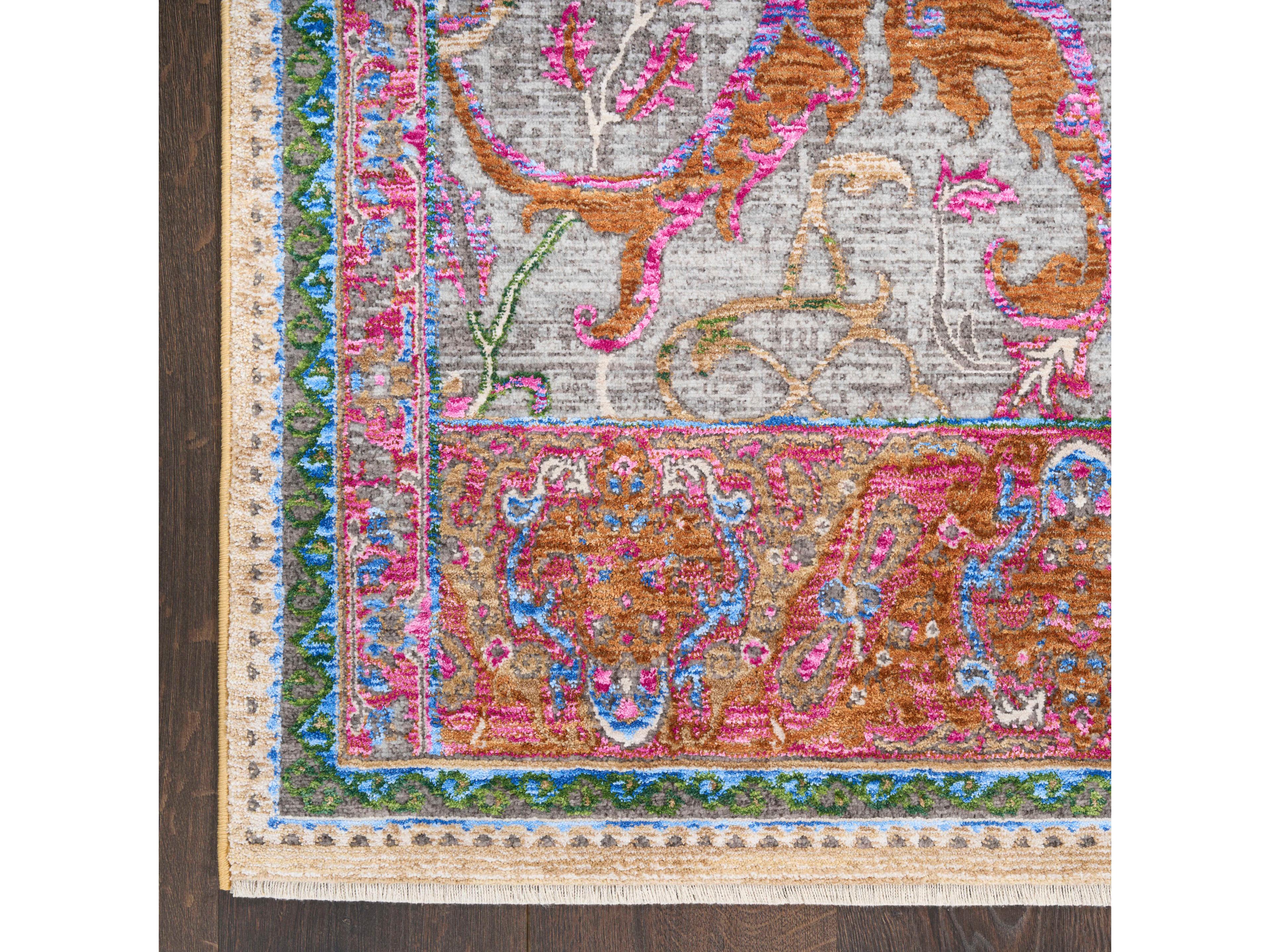 Nourison Vintage Harmony Bordered Area Rug