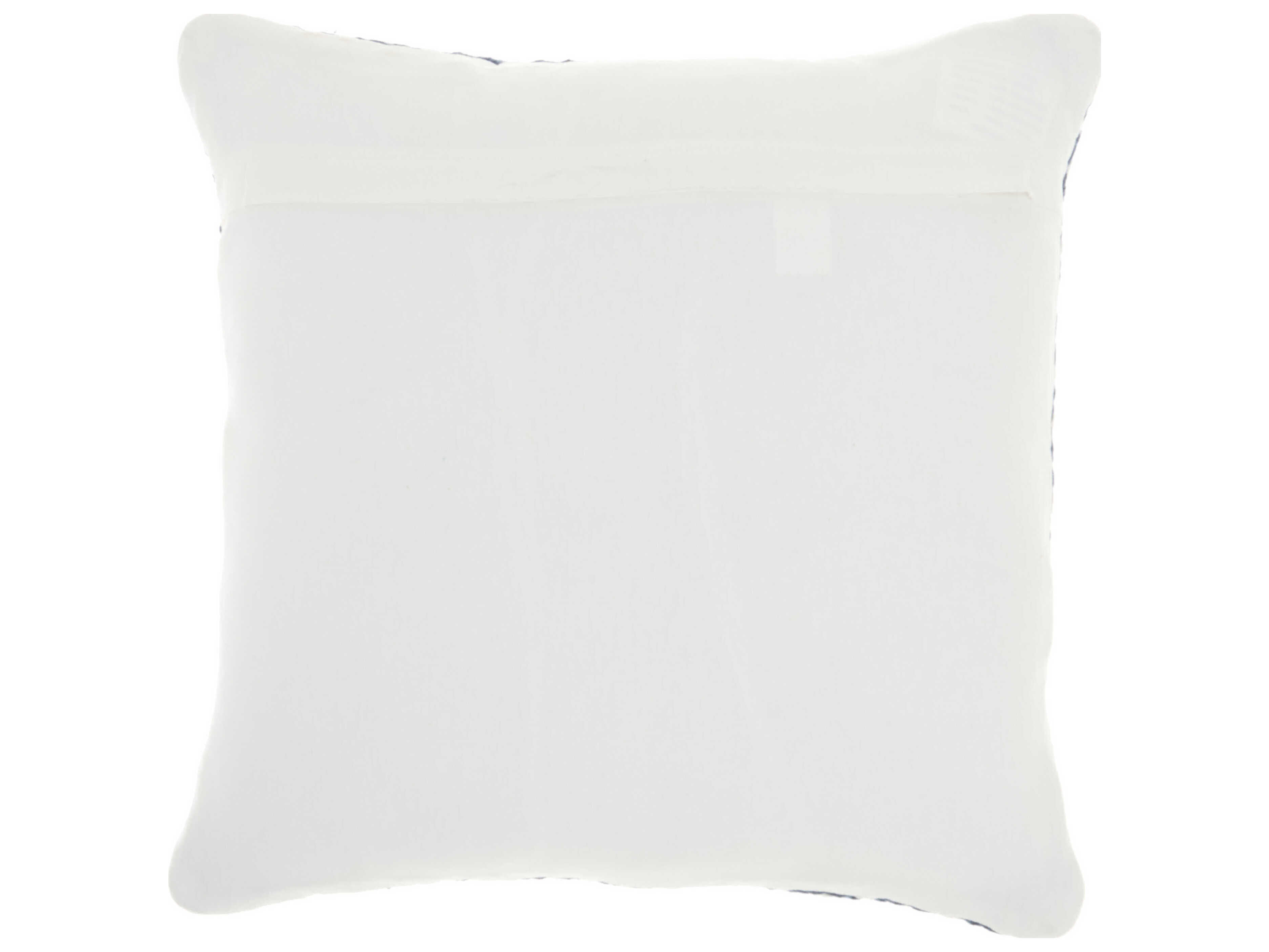 Nourison Outdoor Pillows Navy 18" x 18" Pillow