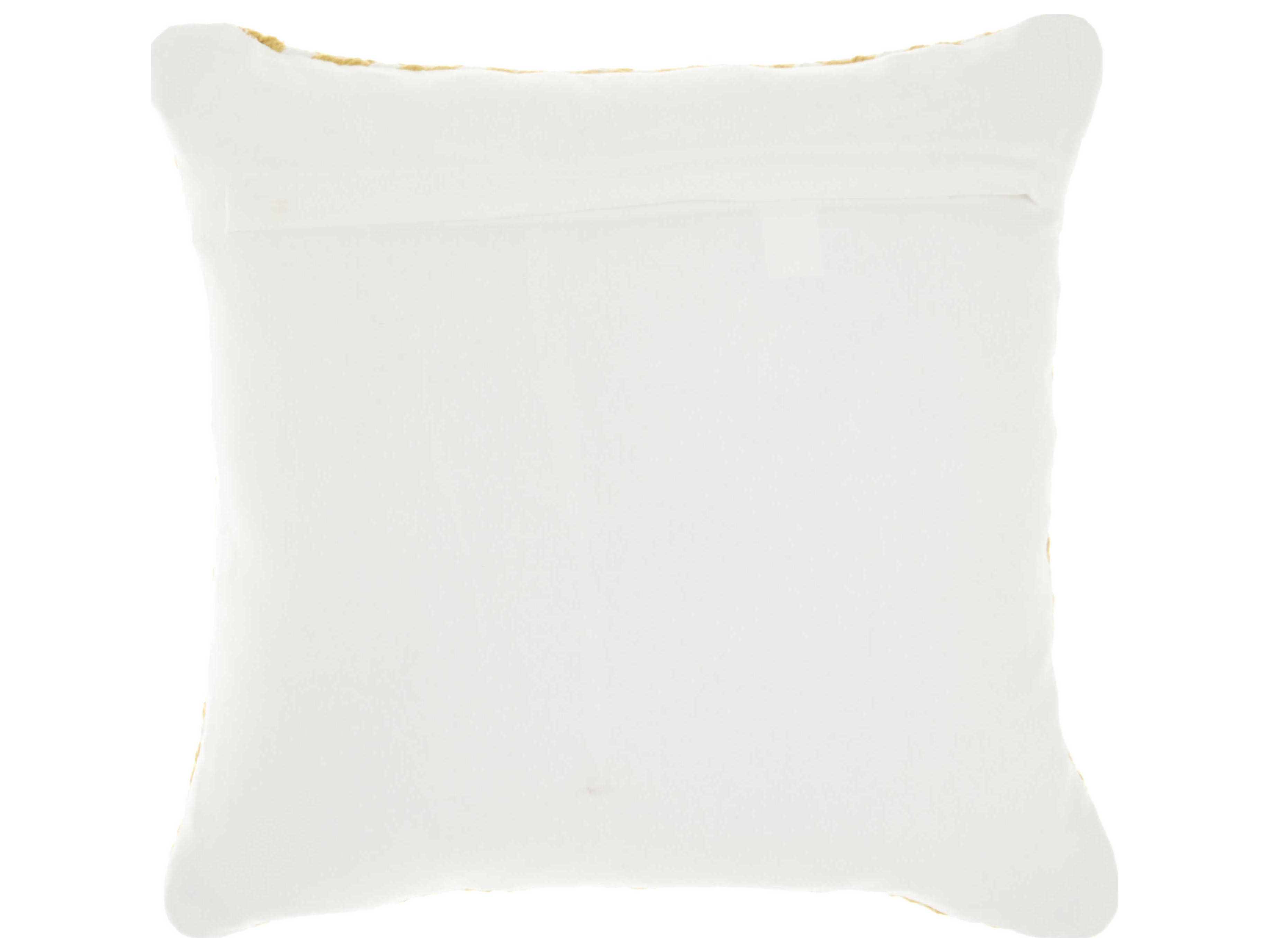 Nourison Outdoor Pillows Yellow 18" x 18" Pillow