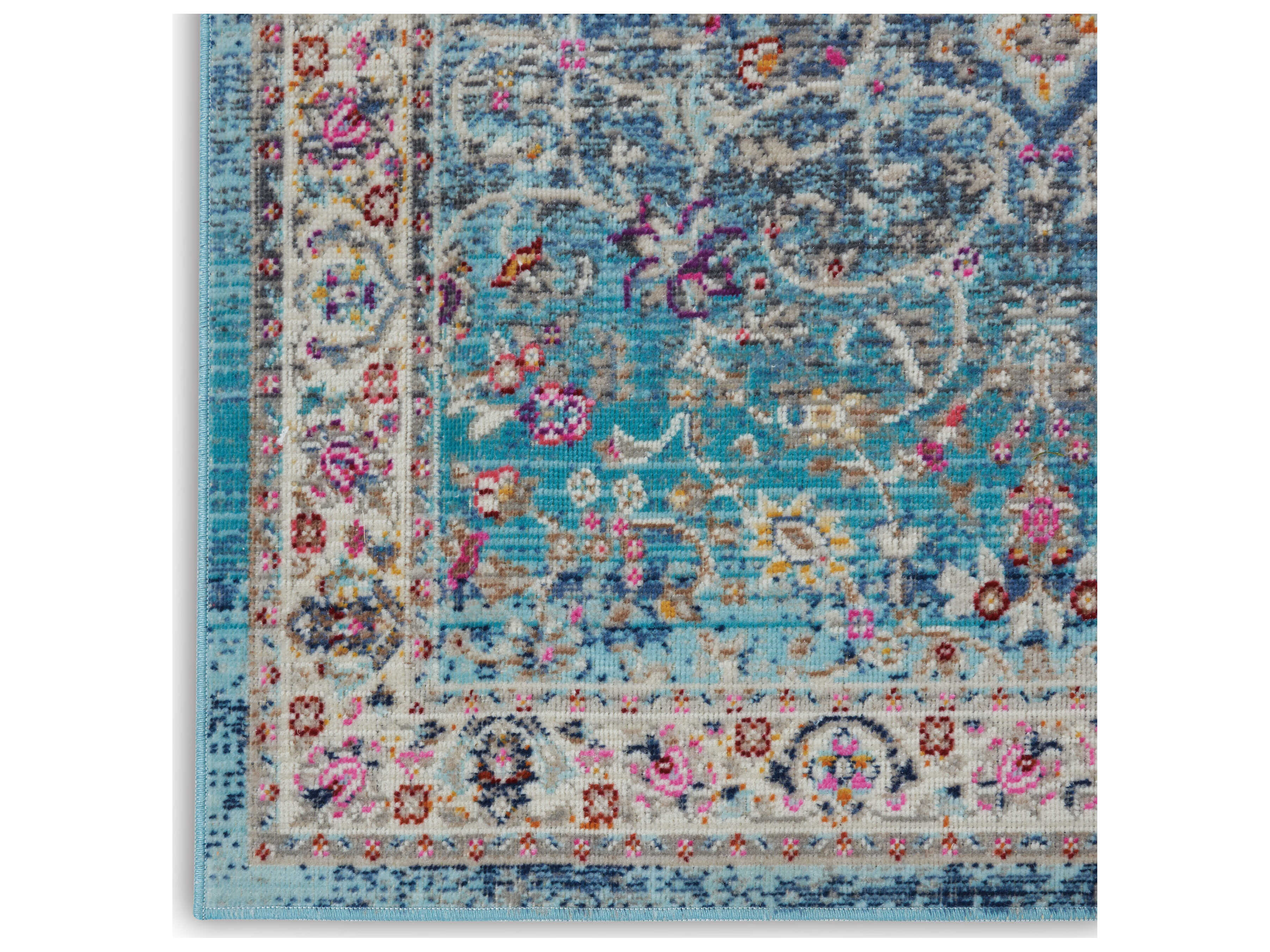 Nourison Vintage Kashan Bordered Area Rug