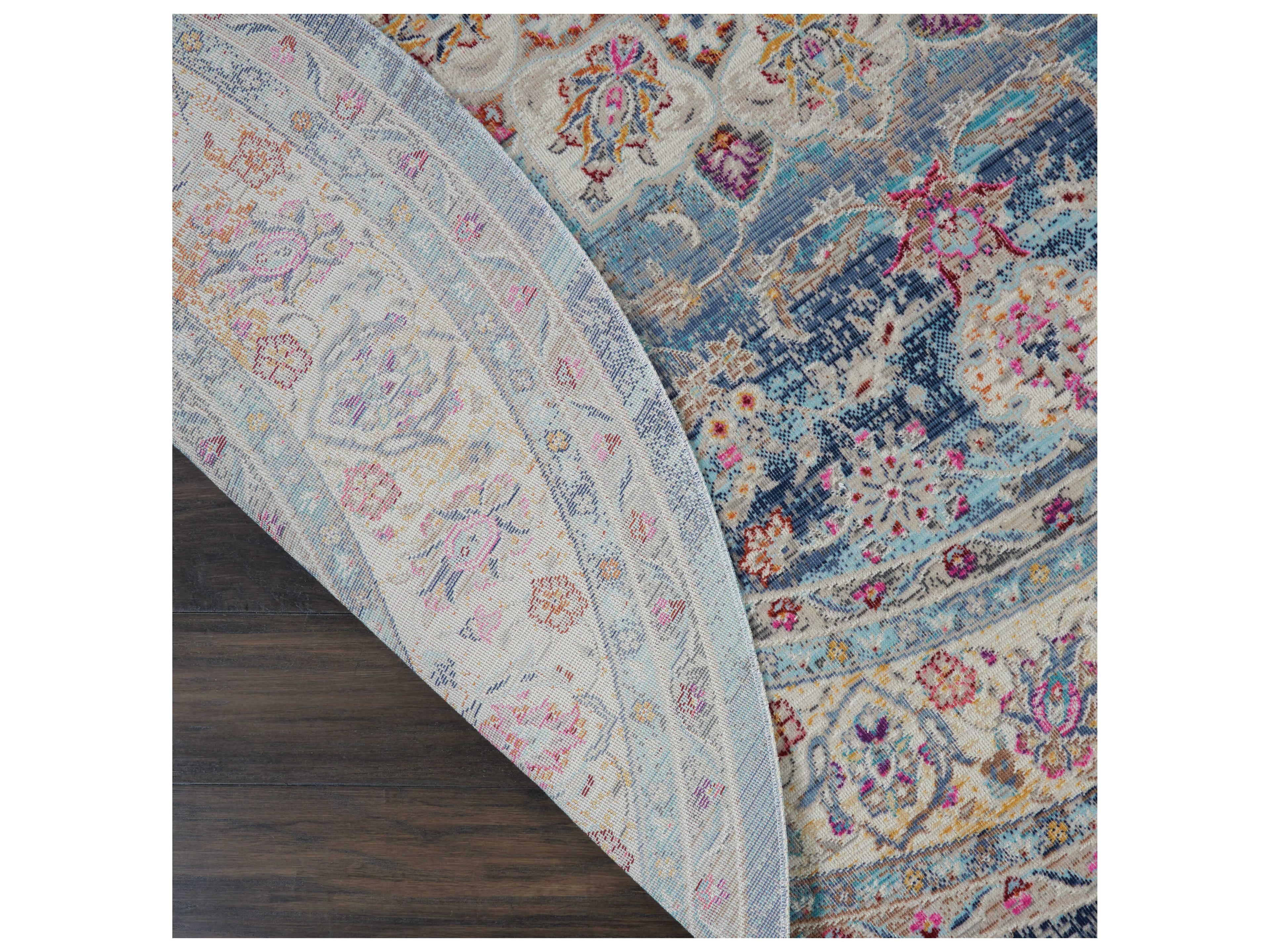 Nourison Vintage Kashan Bordered Area Rug