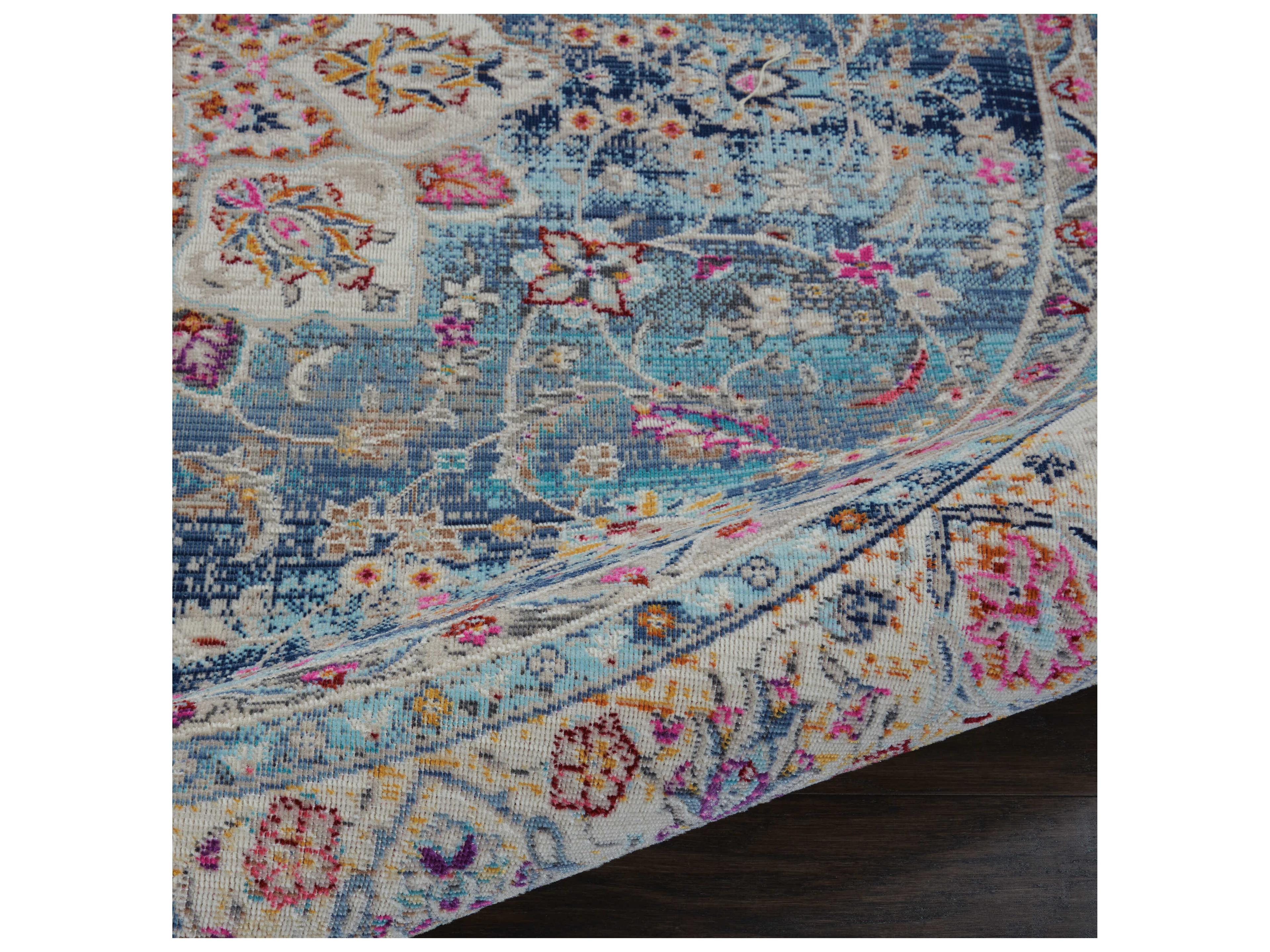 Nourison Vintage Kashan Bordered Area Rug