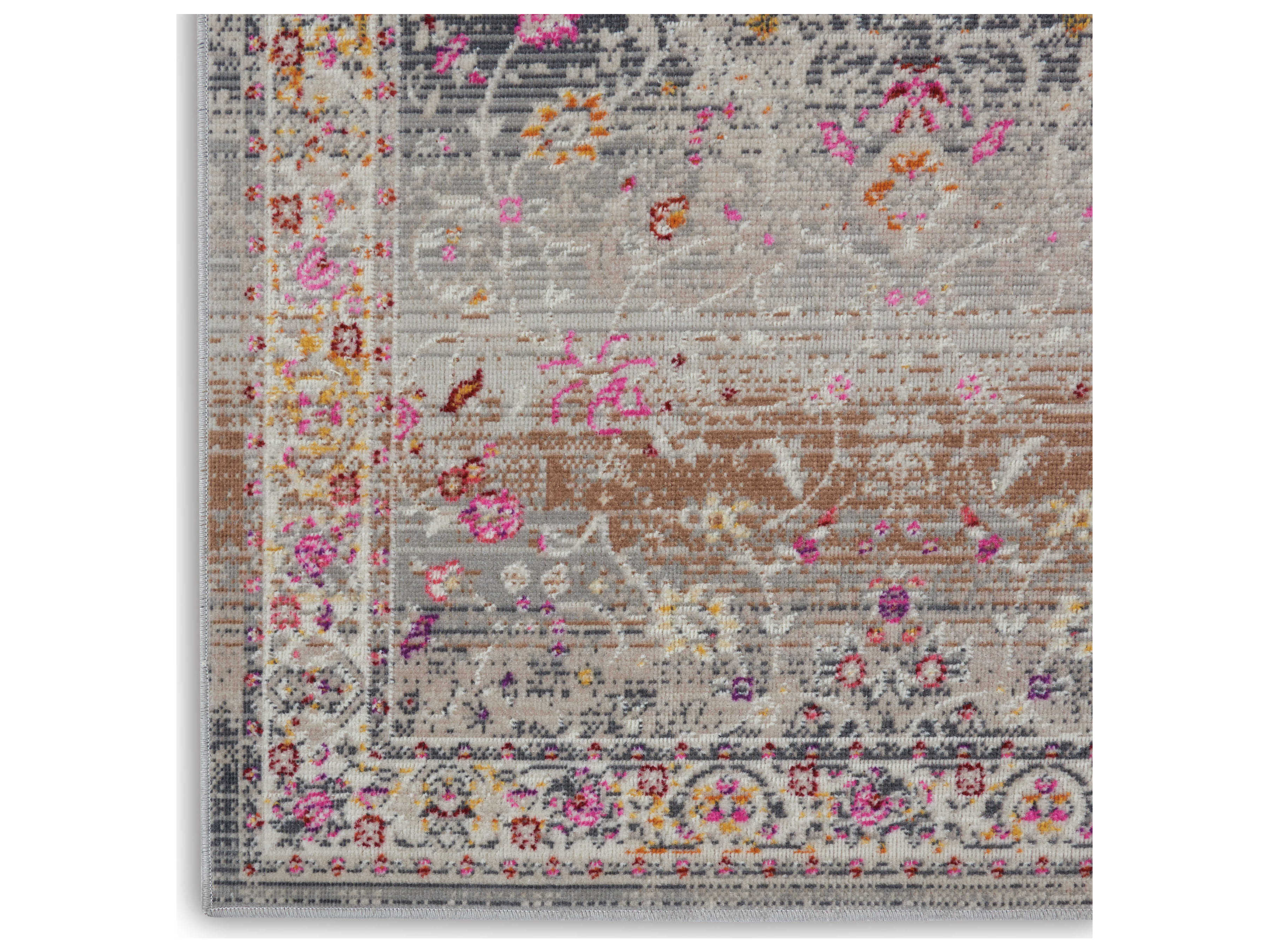 Nourison Vintage Kashan Bordered Area Rug