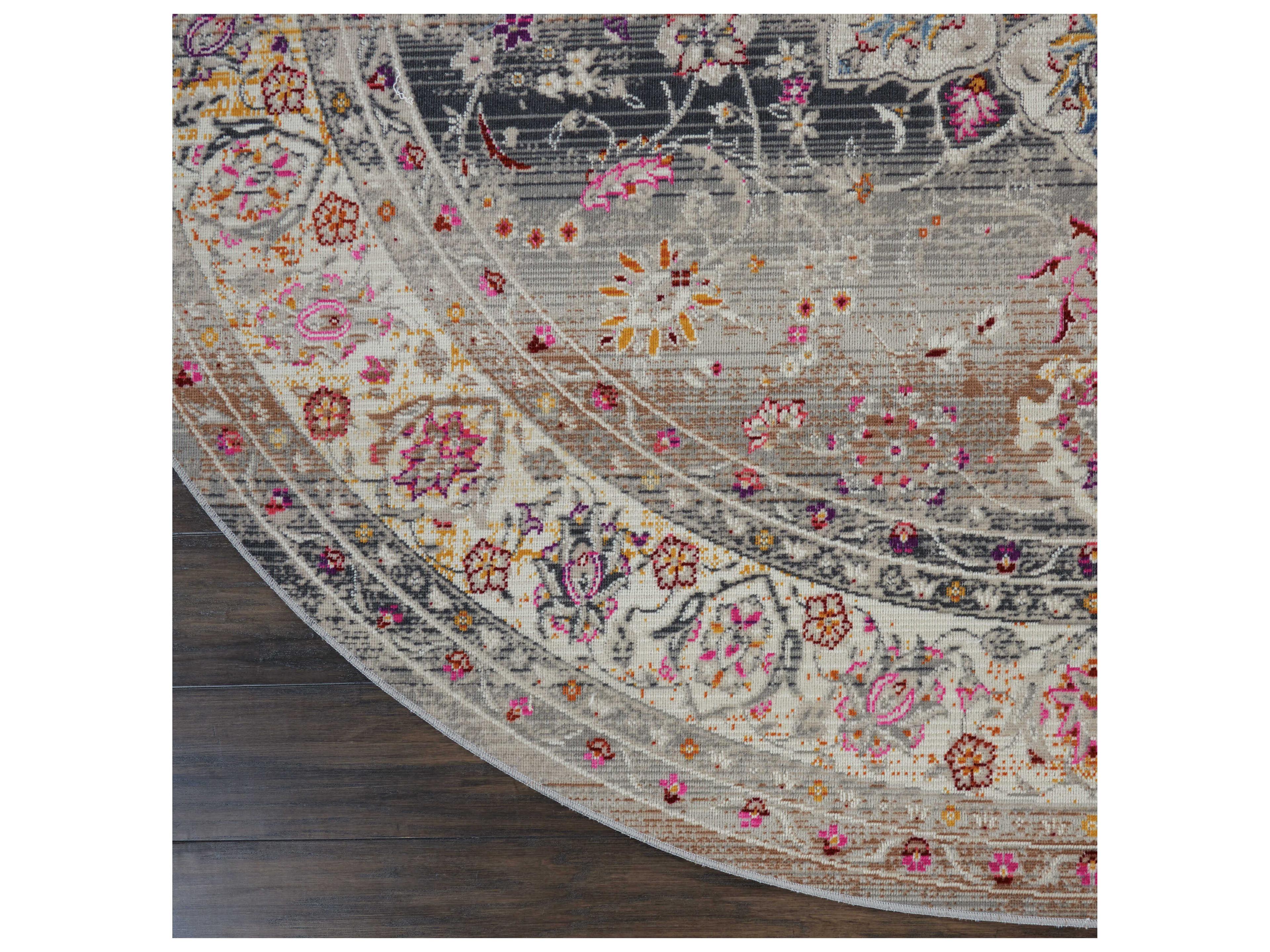 Nourison Vintage Kashan Bordered Area Rug