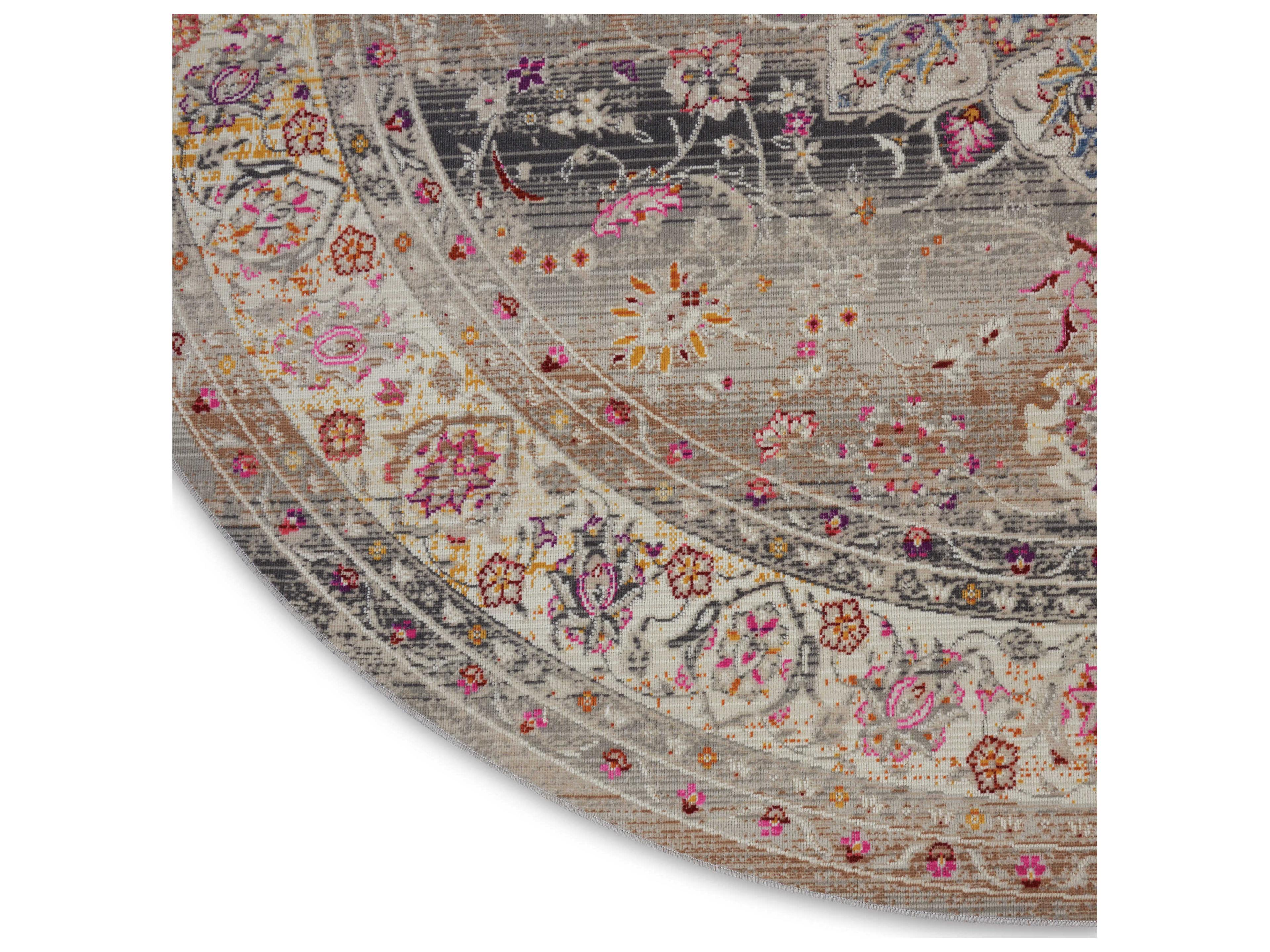 Nourison Vintage Kashan Bordered Area Rug