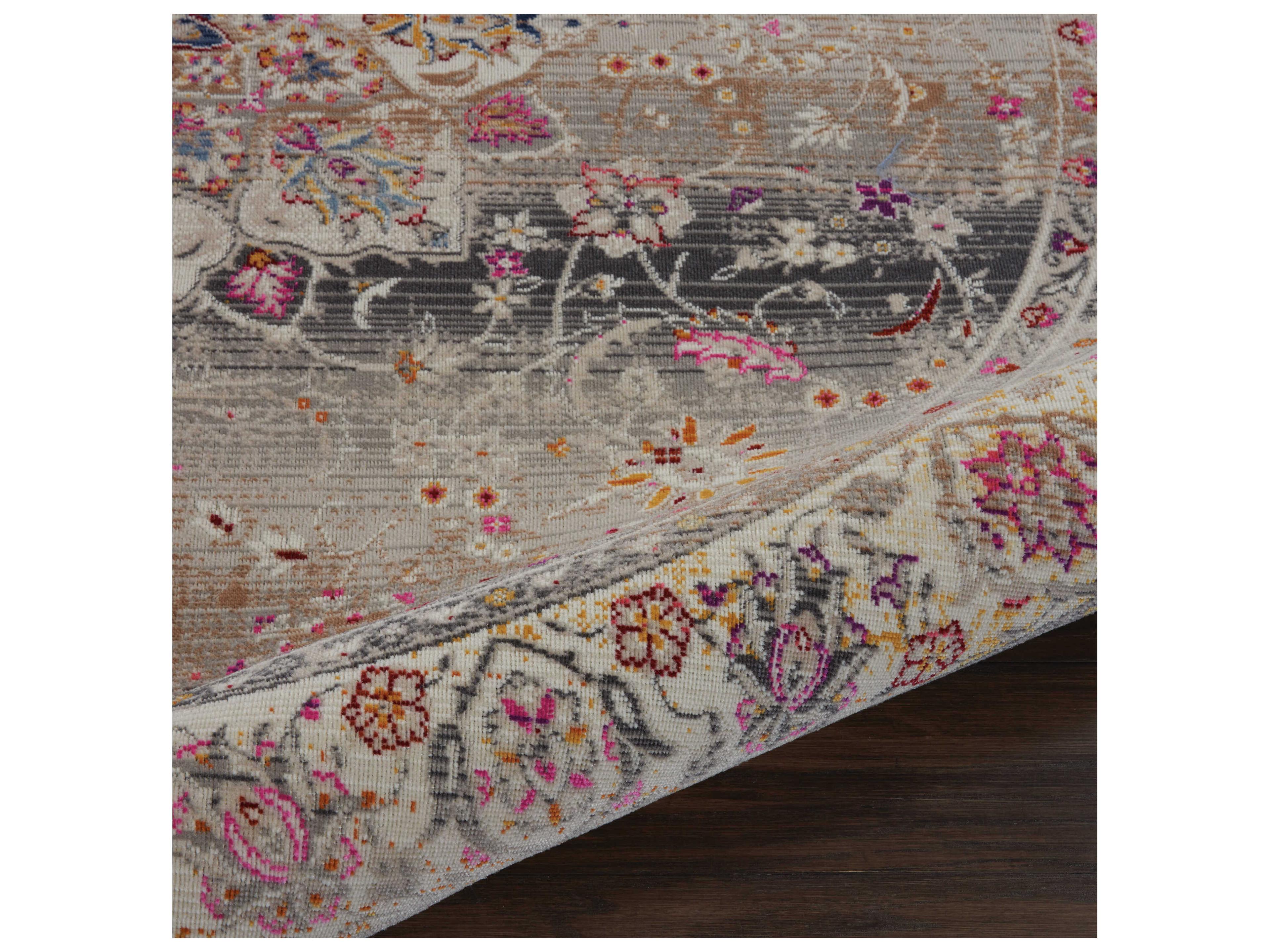 Nourison Vintage Kashan Bordered Area Rug