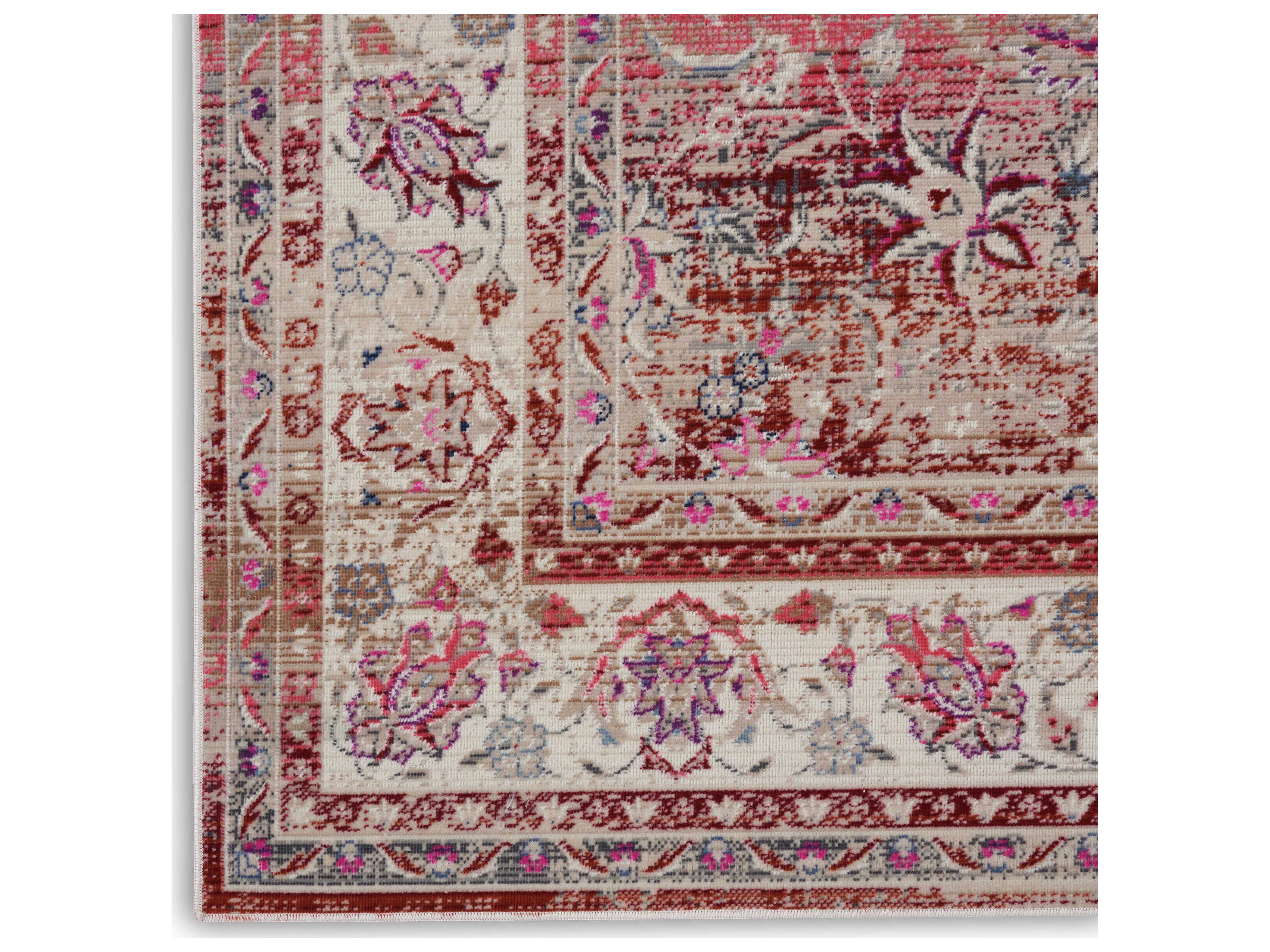 Nourison Vintage Kashan Bordered Area Rug