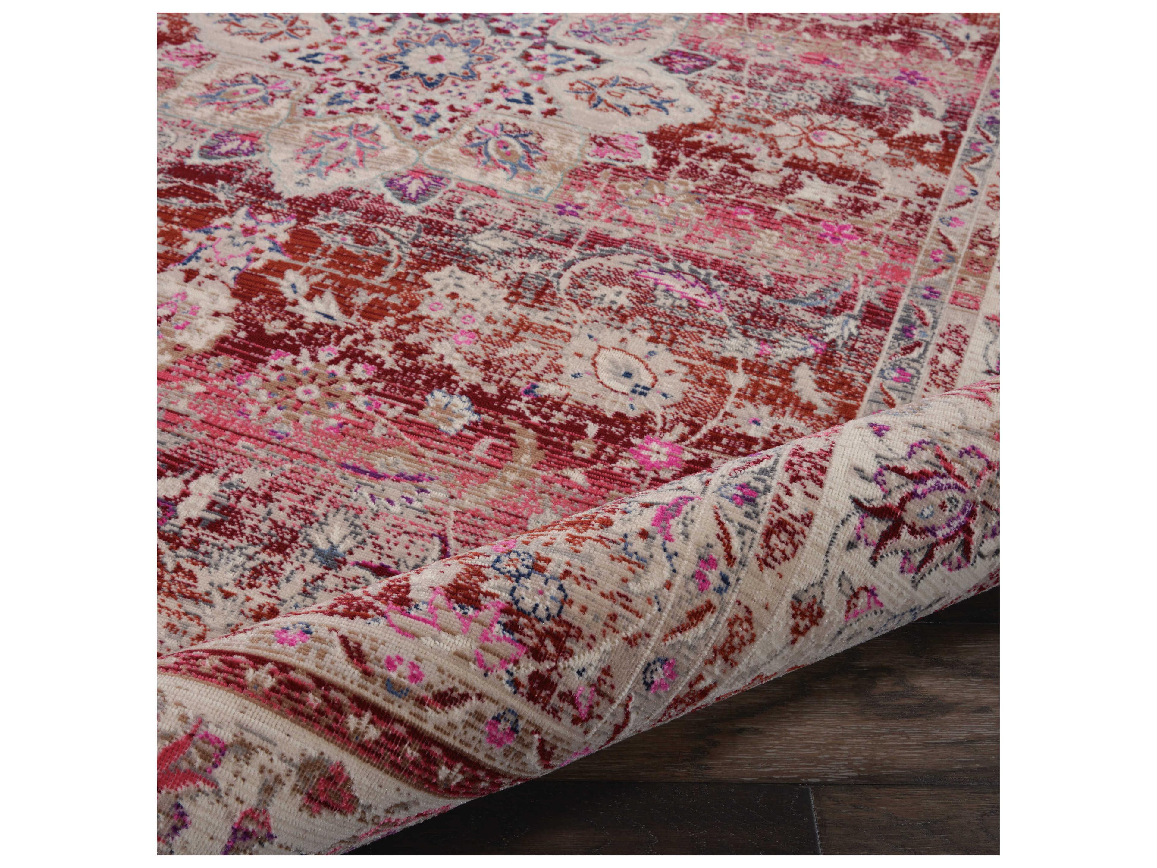 Nourison Vintage Kashan Bordered Area Rug