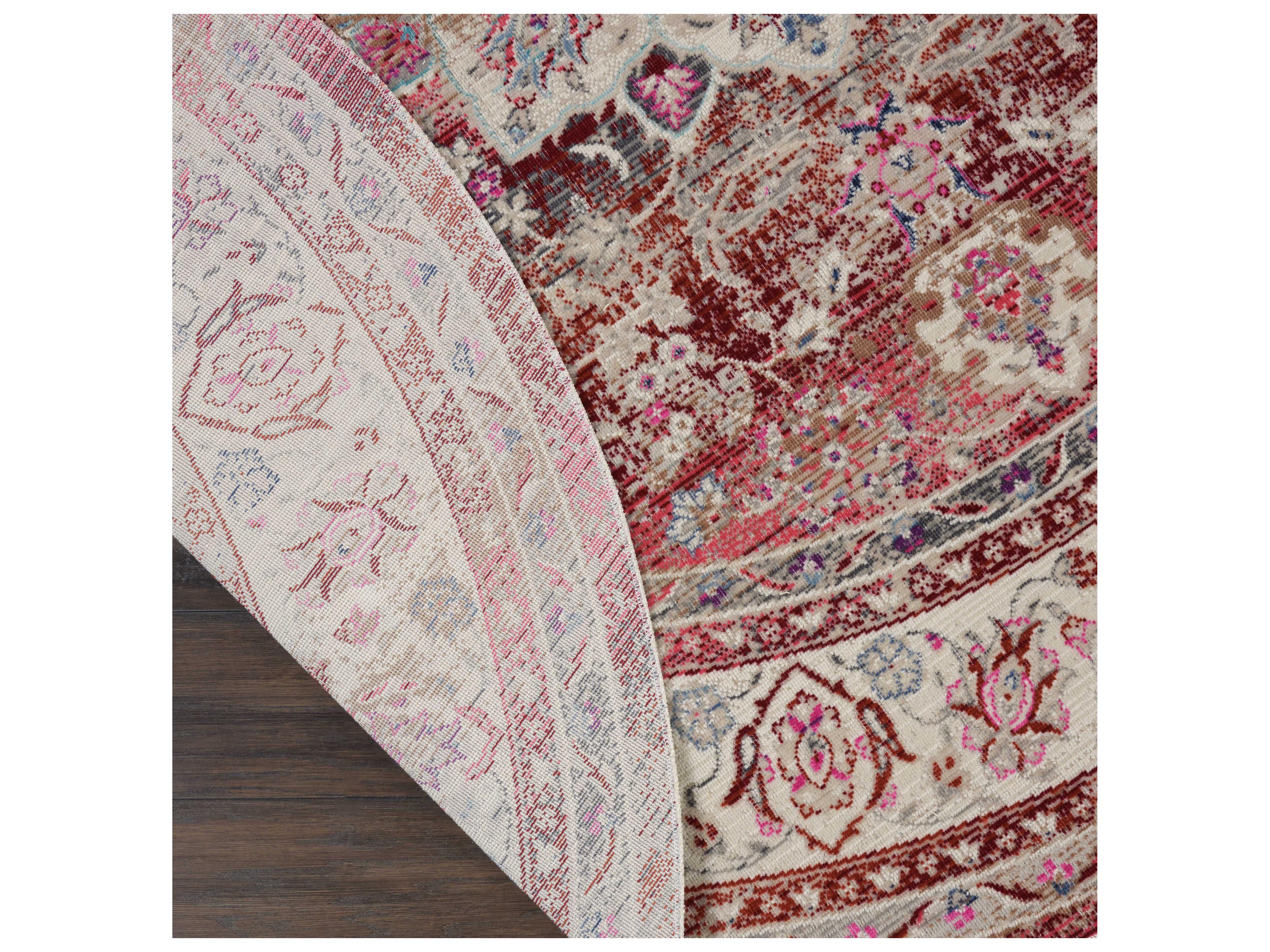 Nourison Vintage Kashan Bordered Area Rug