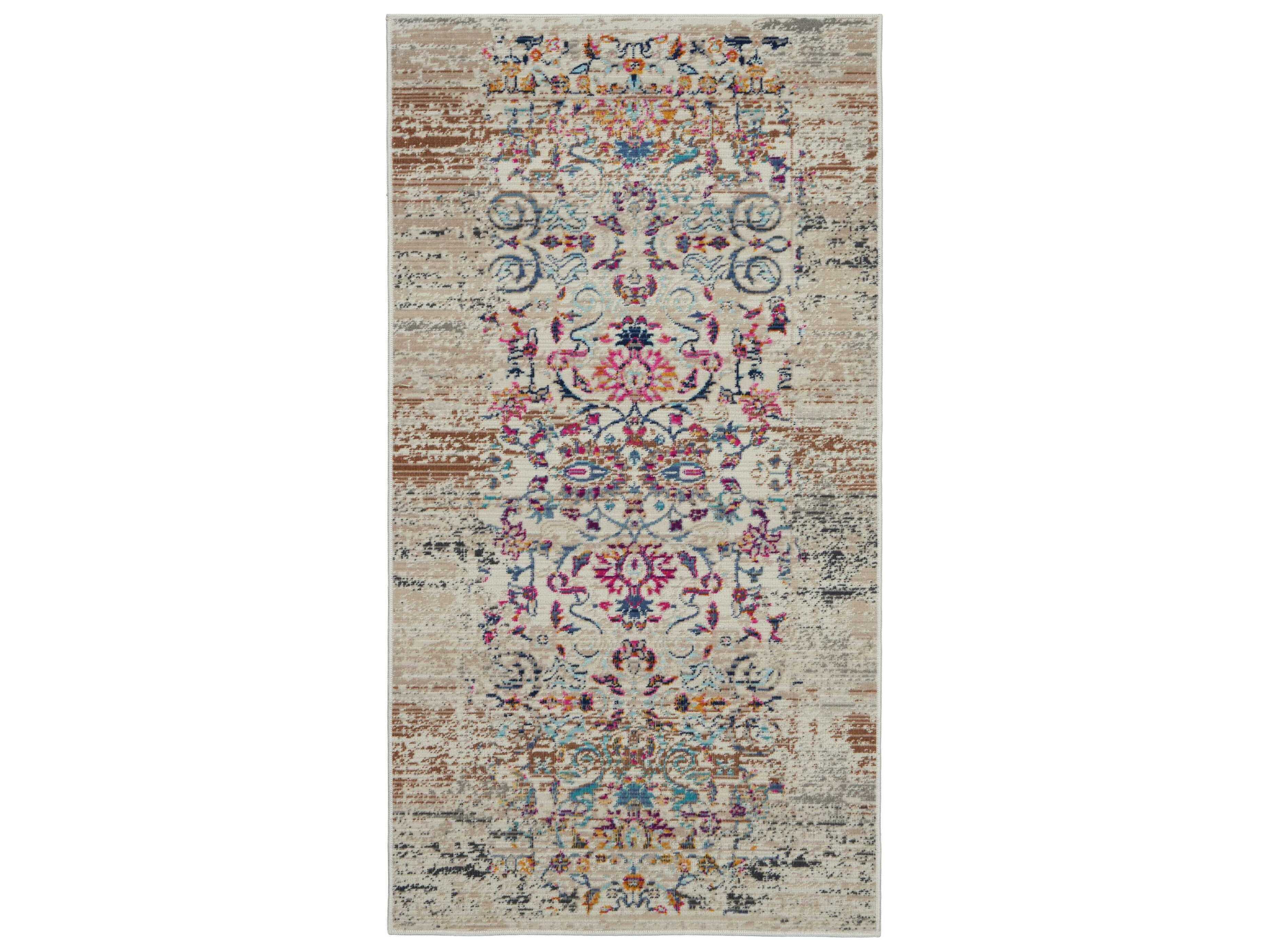 Nourison Vintage Kashan Floral Area Rug