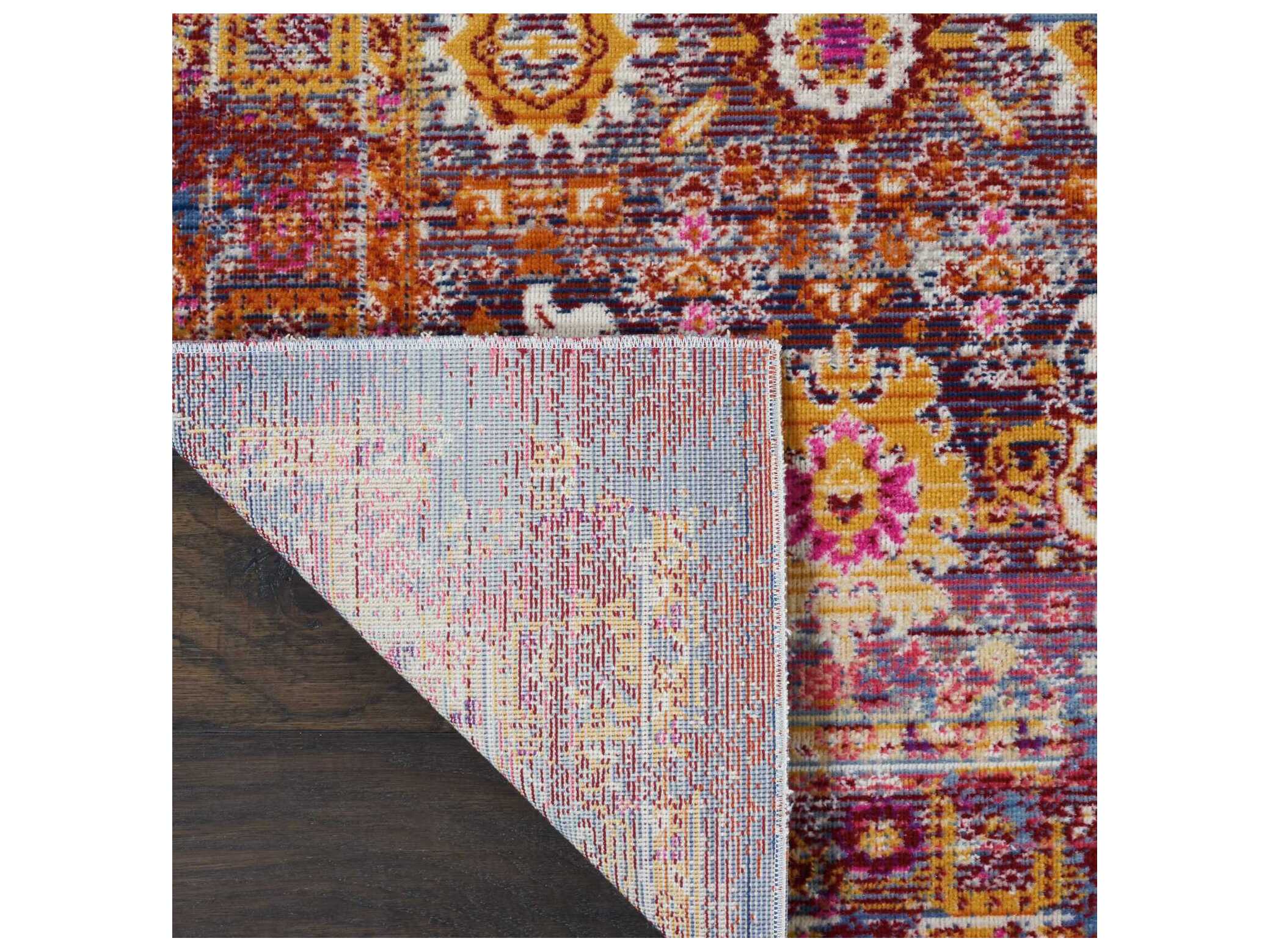 Nourison Vintage Kashan Bordered Area Rug