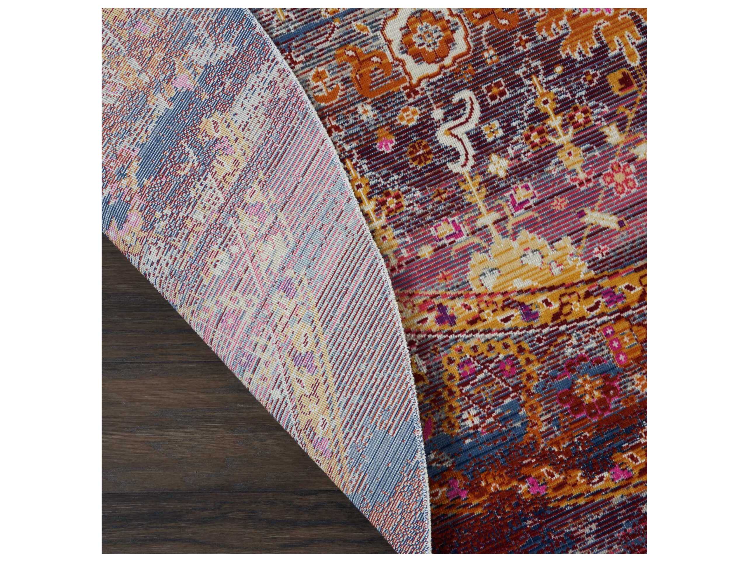 Nourison Vintage Kashan Bordered Area Rug