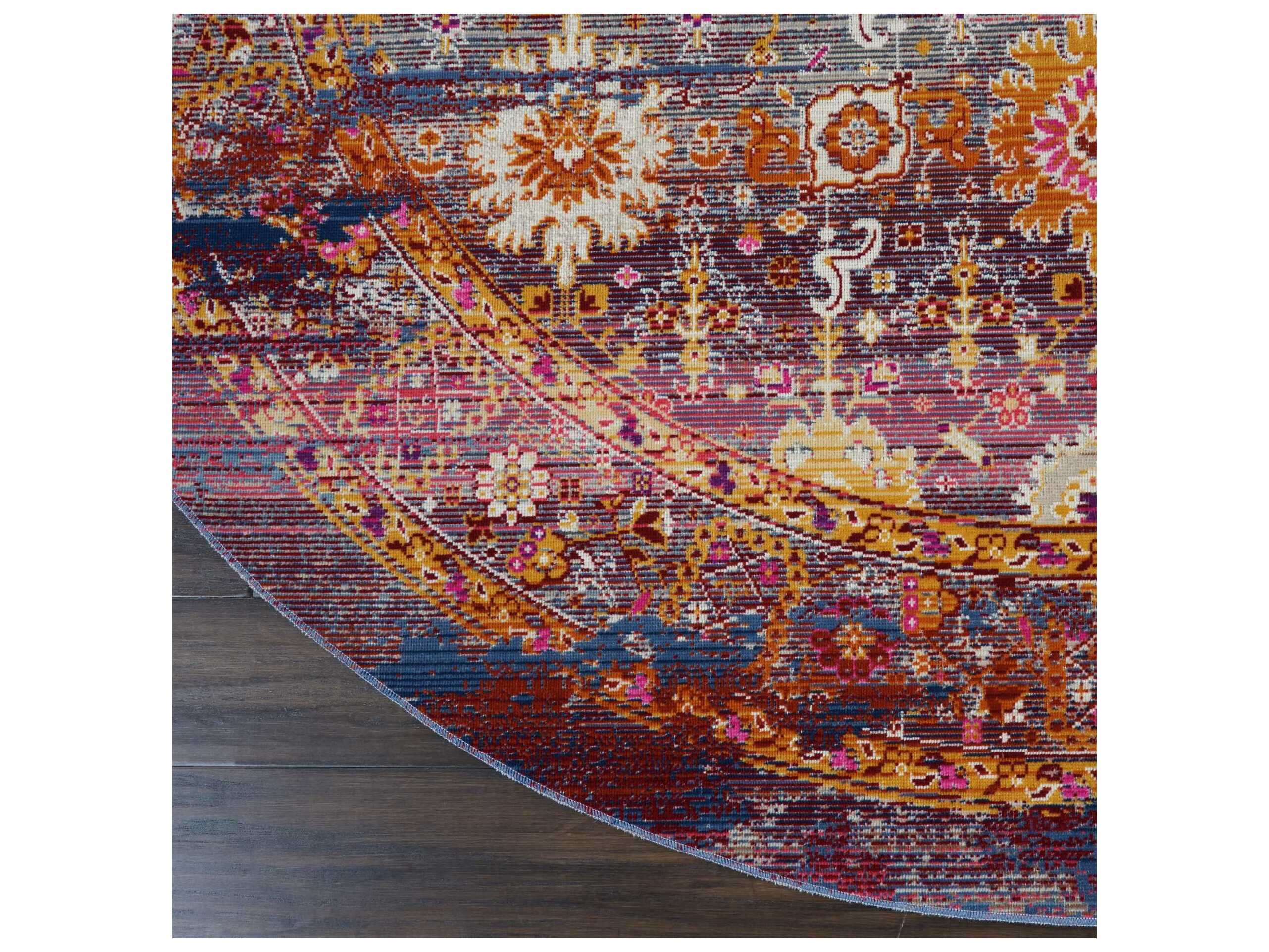 Nourison Vintage Kashan Bordered Area Rug