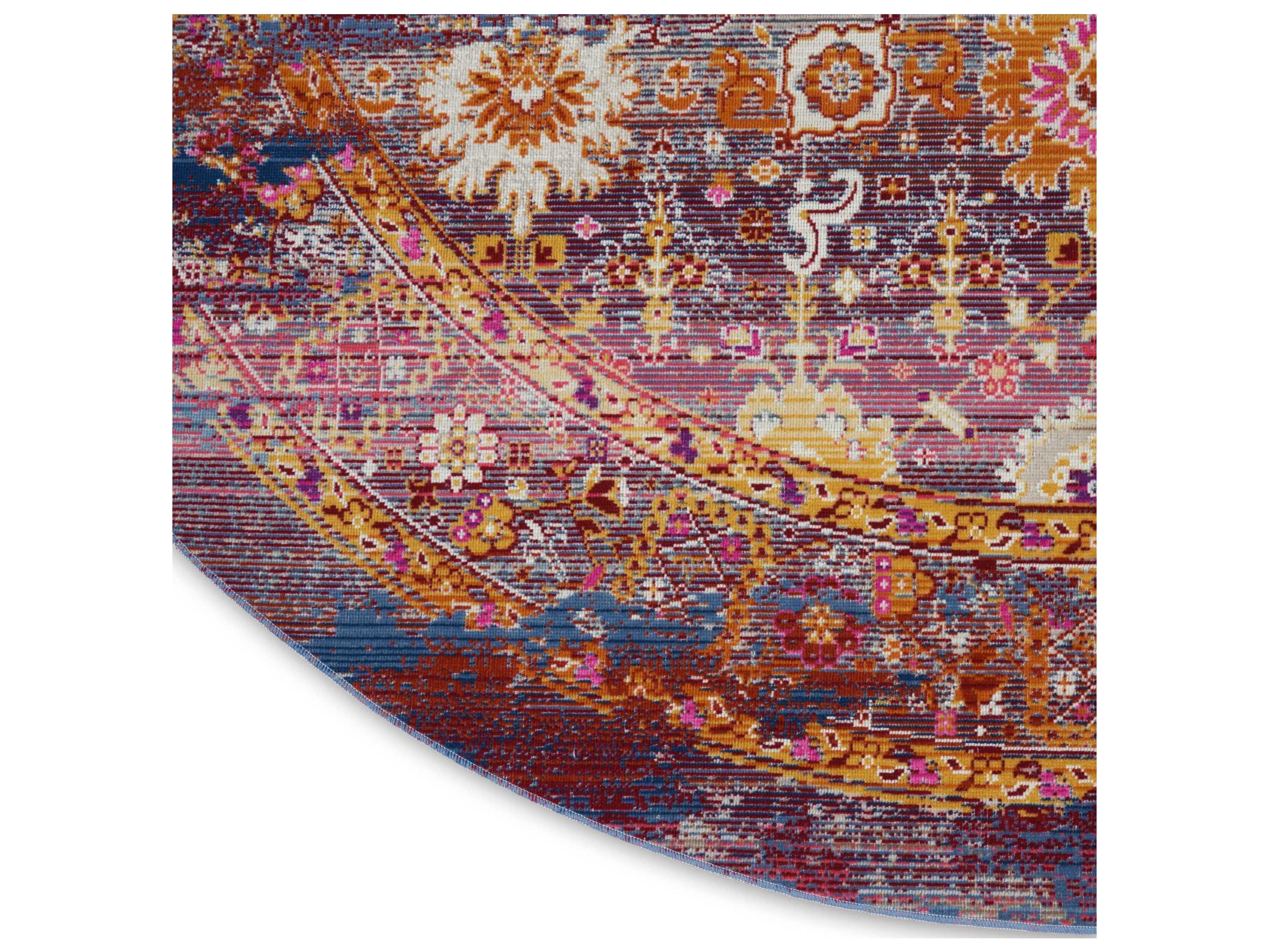 Nourison Vintage Kashan Bordered Area Rug