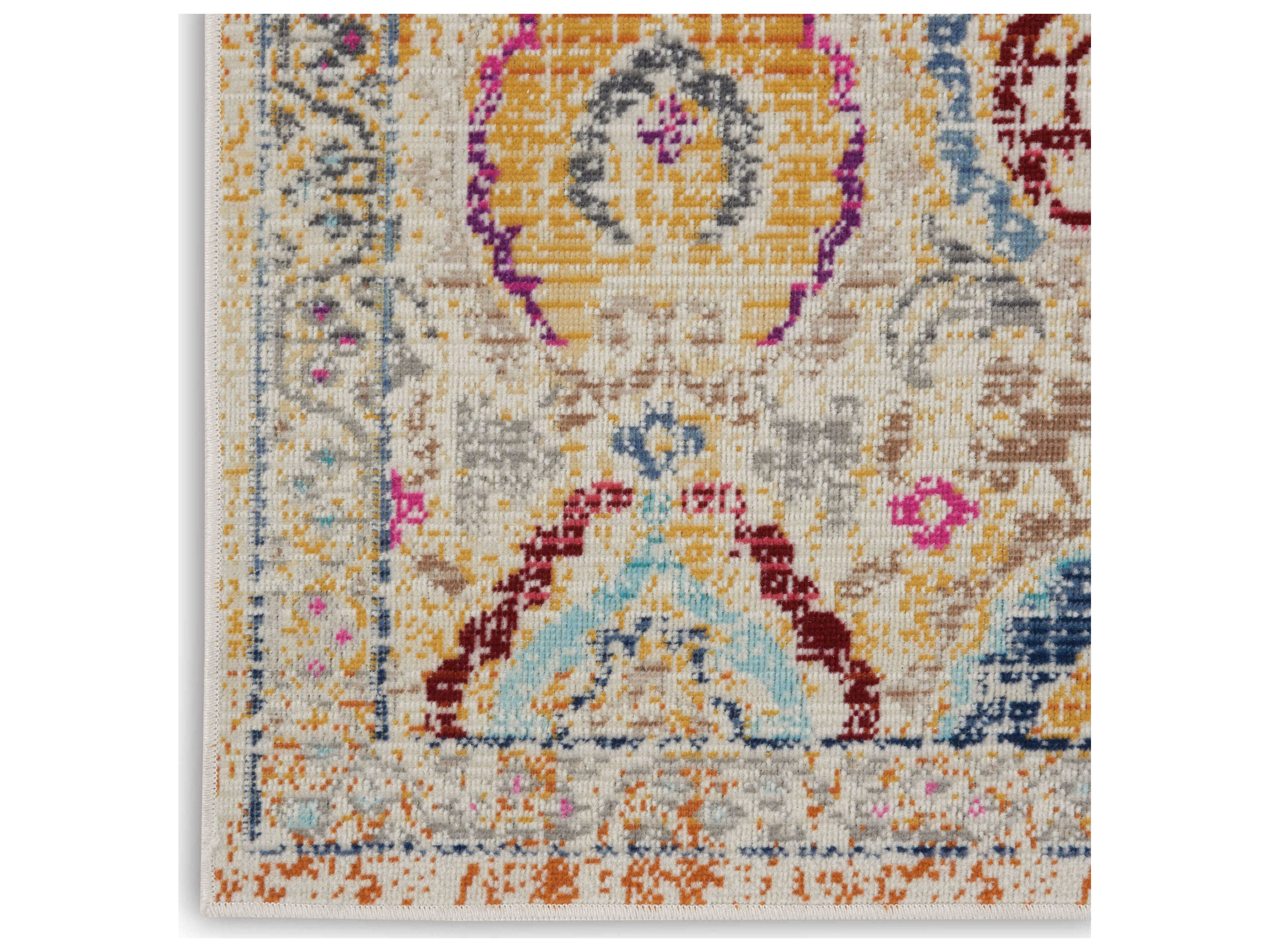 Nourison Vintage Kashan Bordered Area Rug