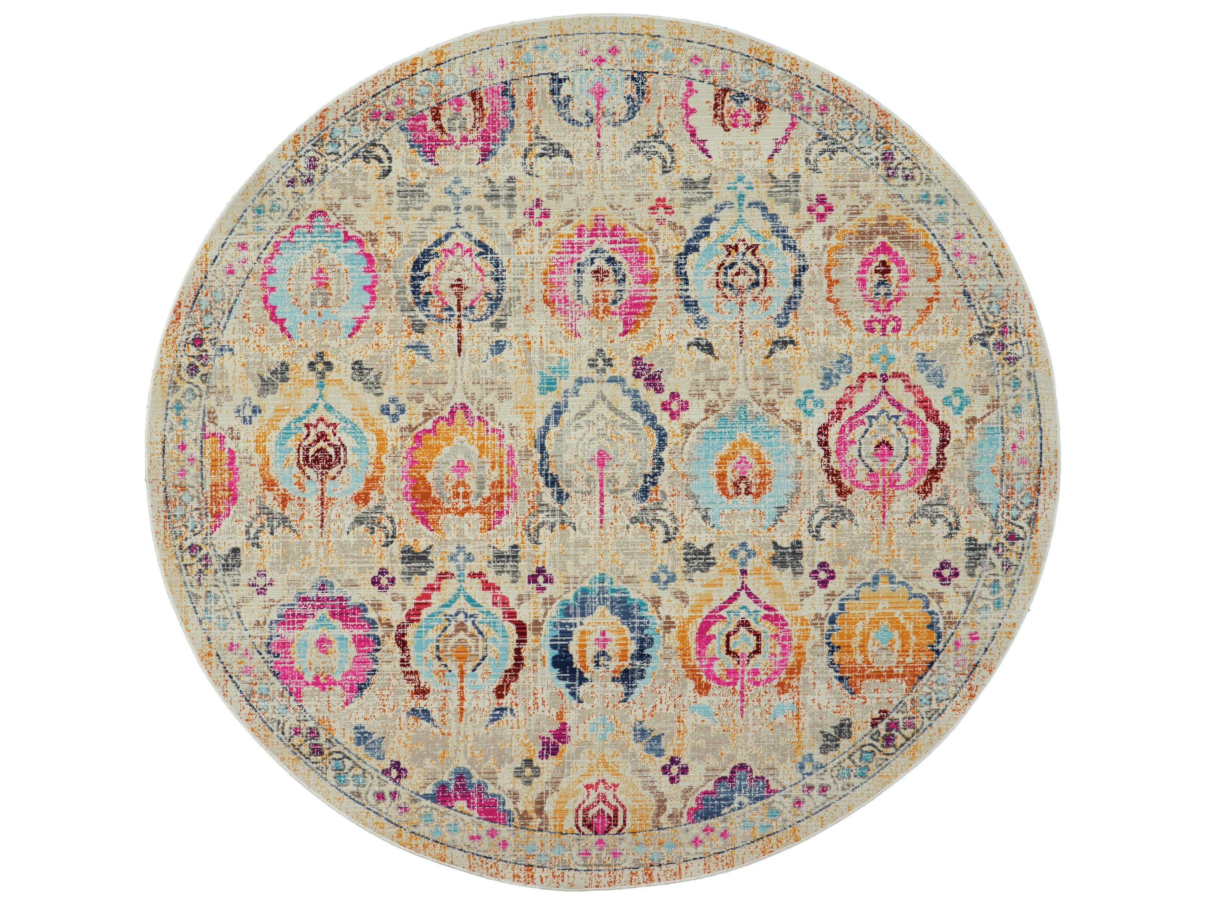 Nourison Vintage Kashan Bordered Area Rug
