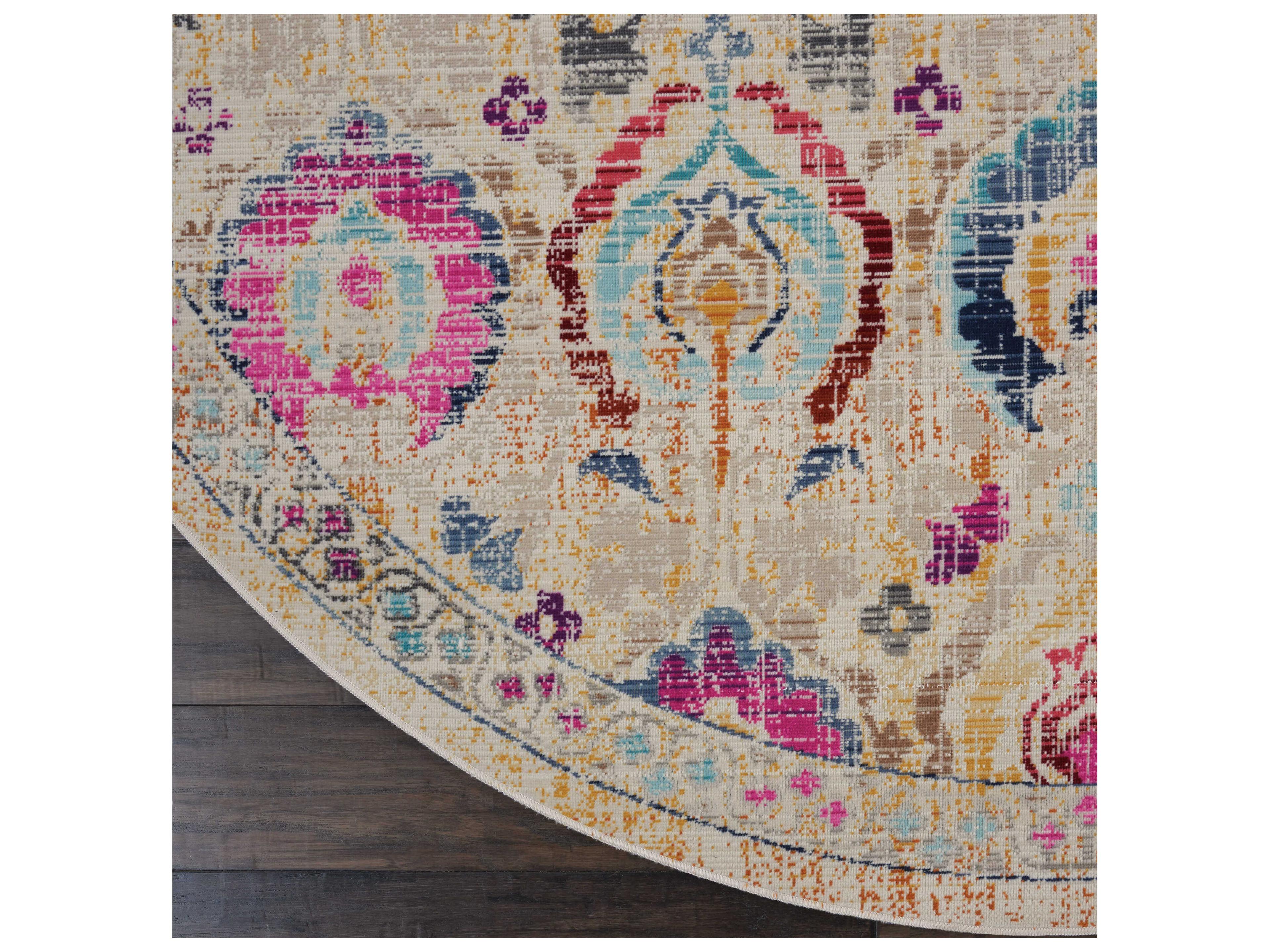 Nourison Vintage Kashan Bordered Area Rug