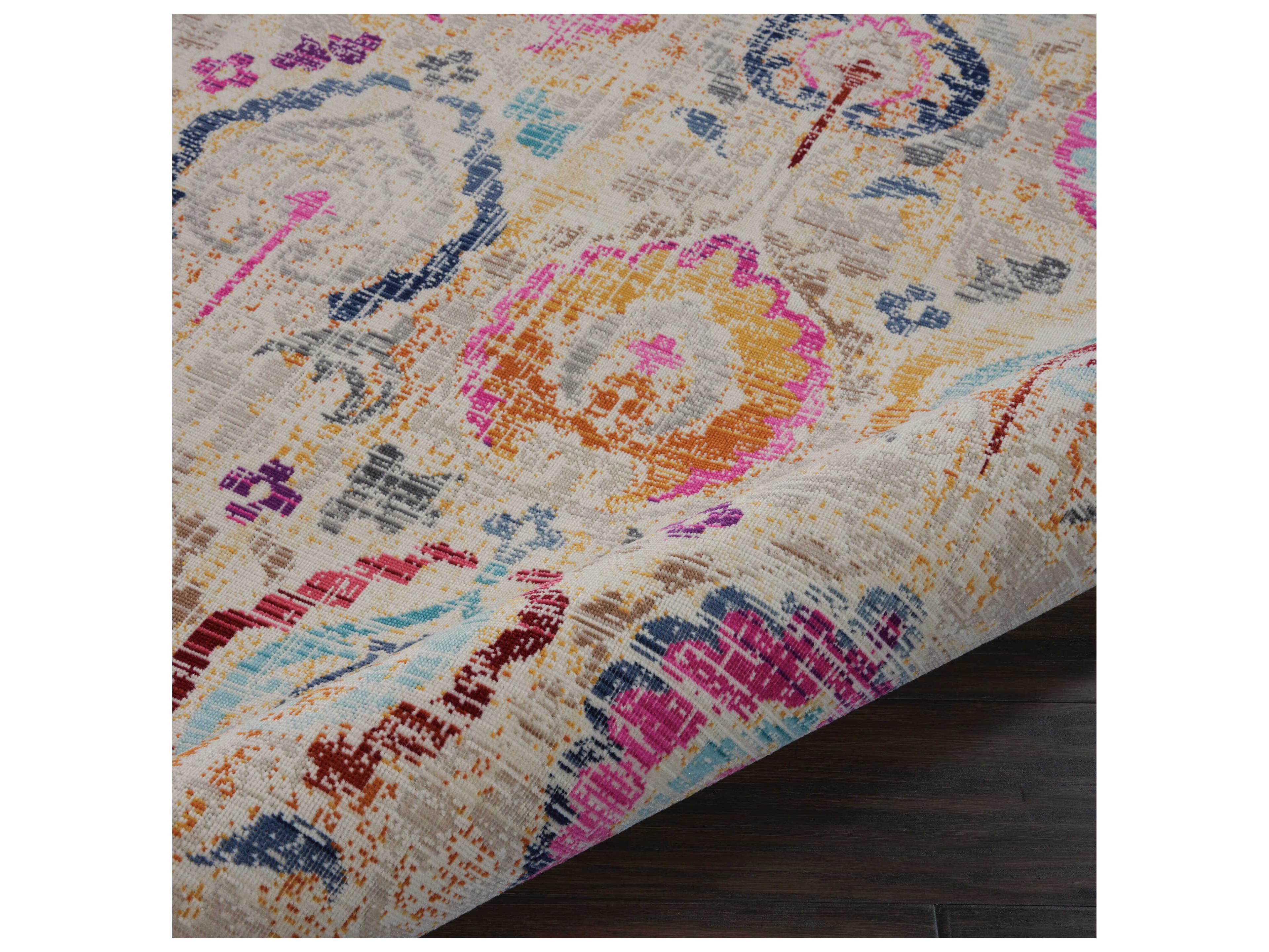 Nourison Vintage Kashan Bordered Area Rug