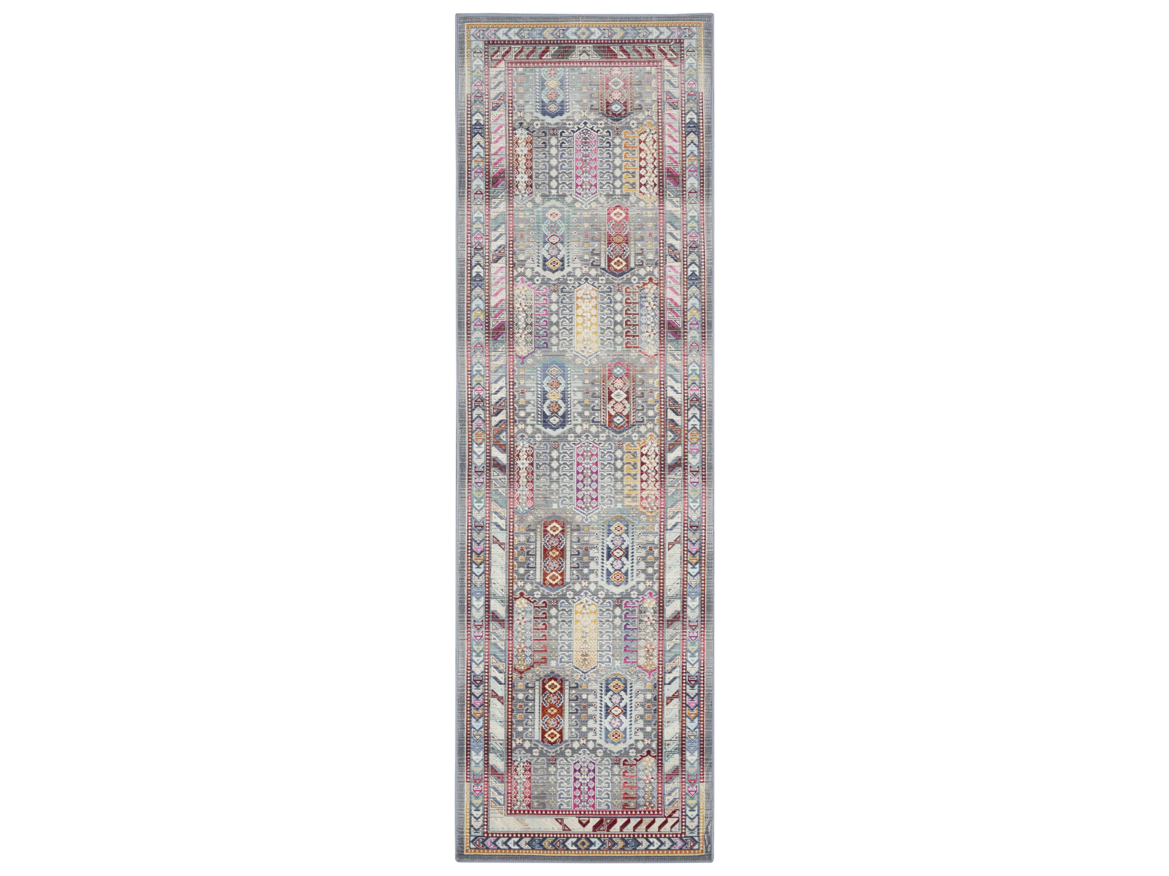 Nourison Vintage Kashan Bordered Runner Area Rug