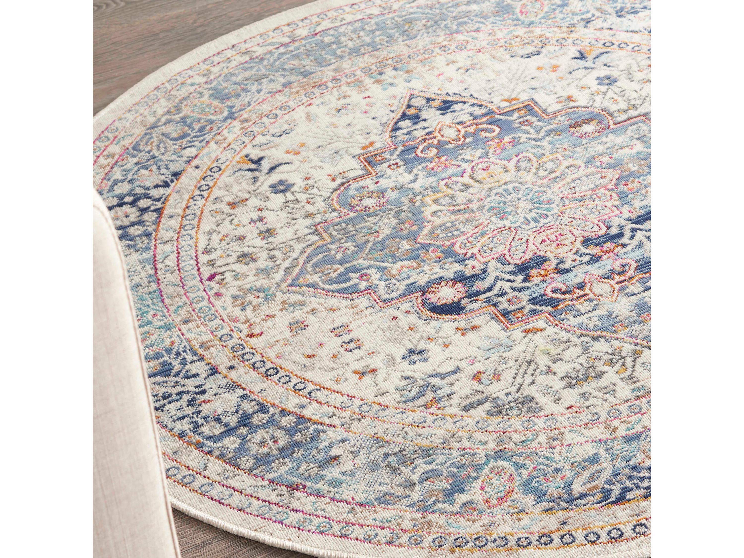 Nourison Vintage Kashan Bordered Area Rug