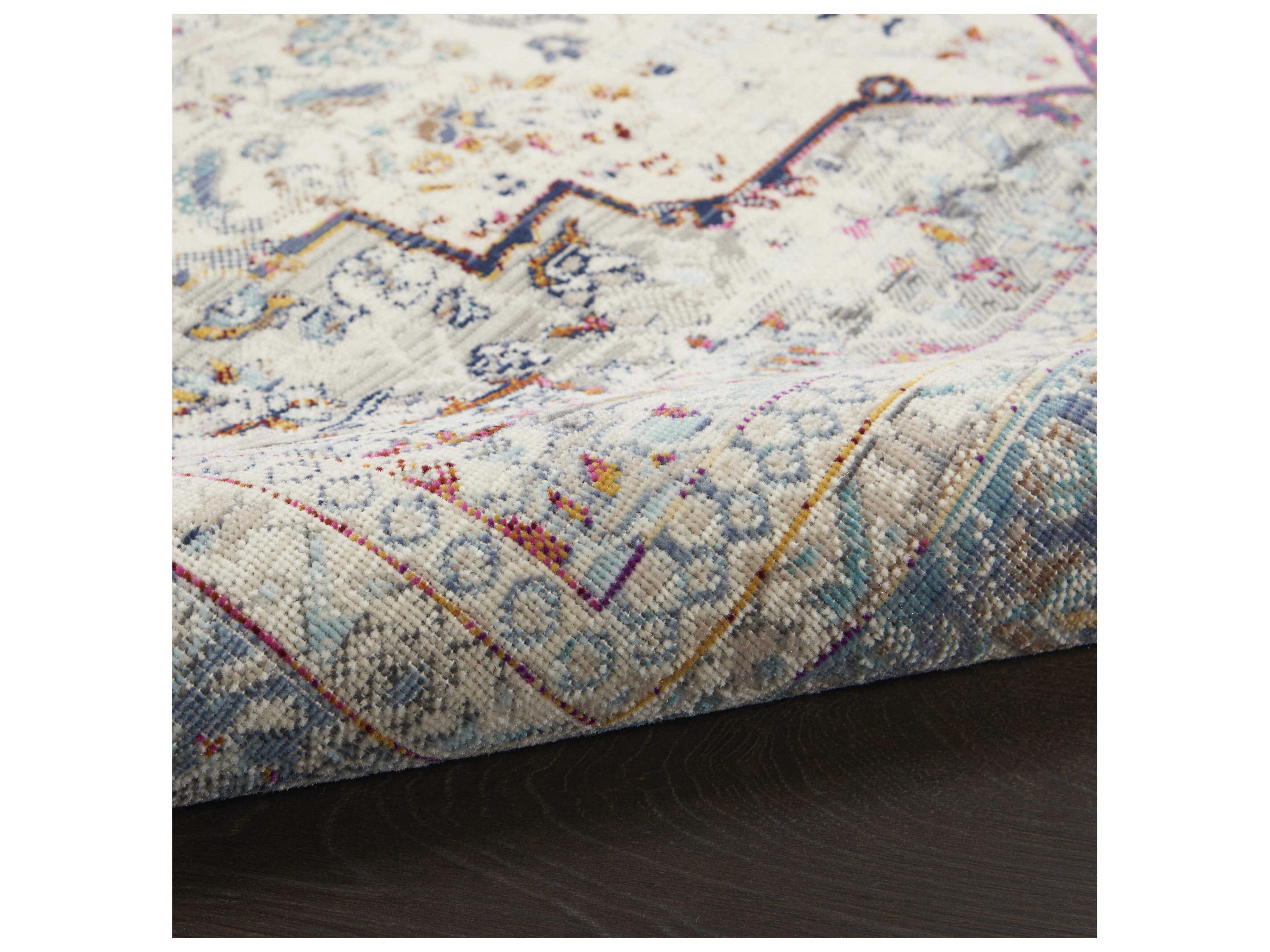 Nourison Vintage Kashan Bordered Runner Area Rug