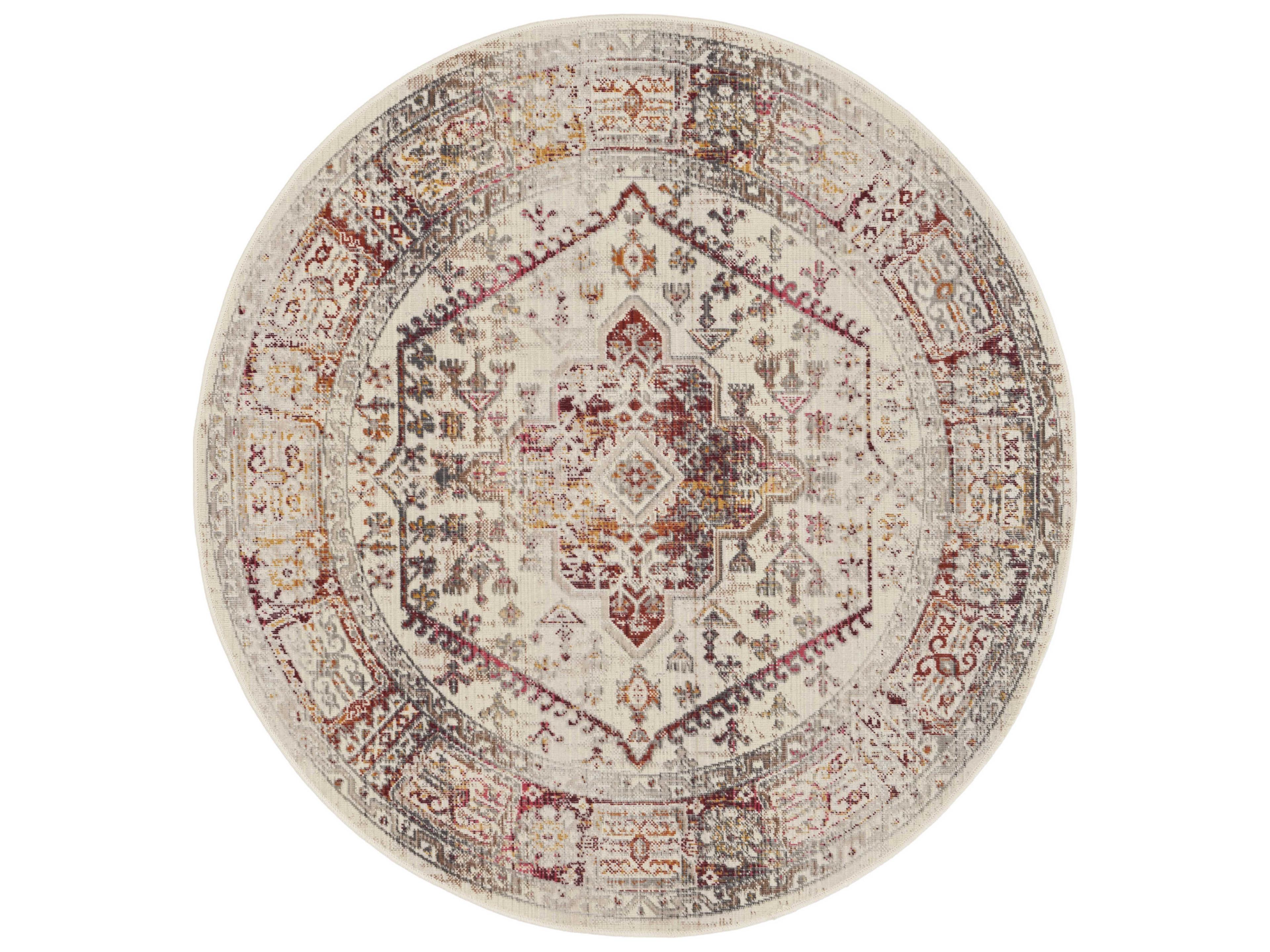 Nourison Vintage Kashan Bordered Area Rug