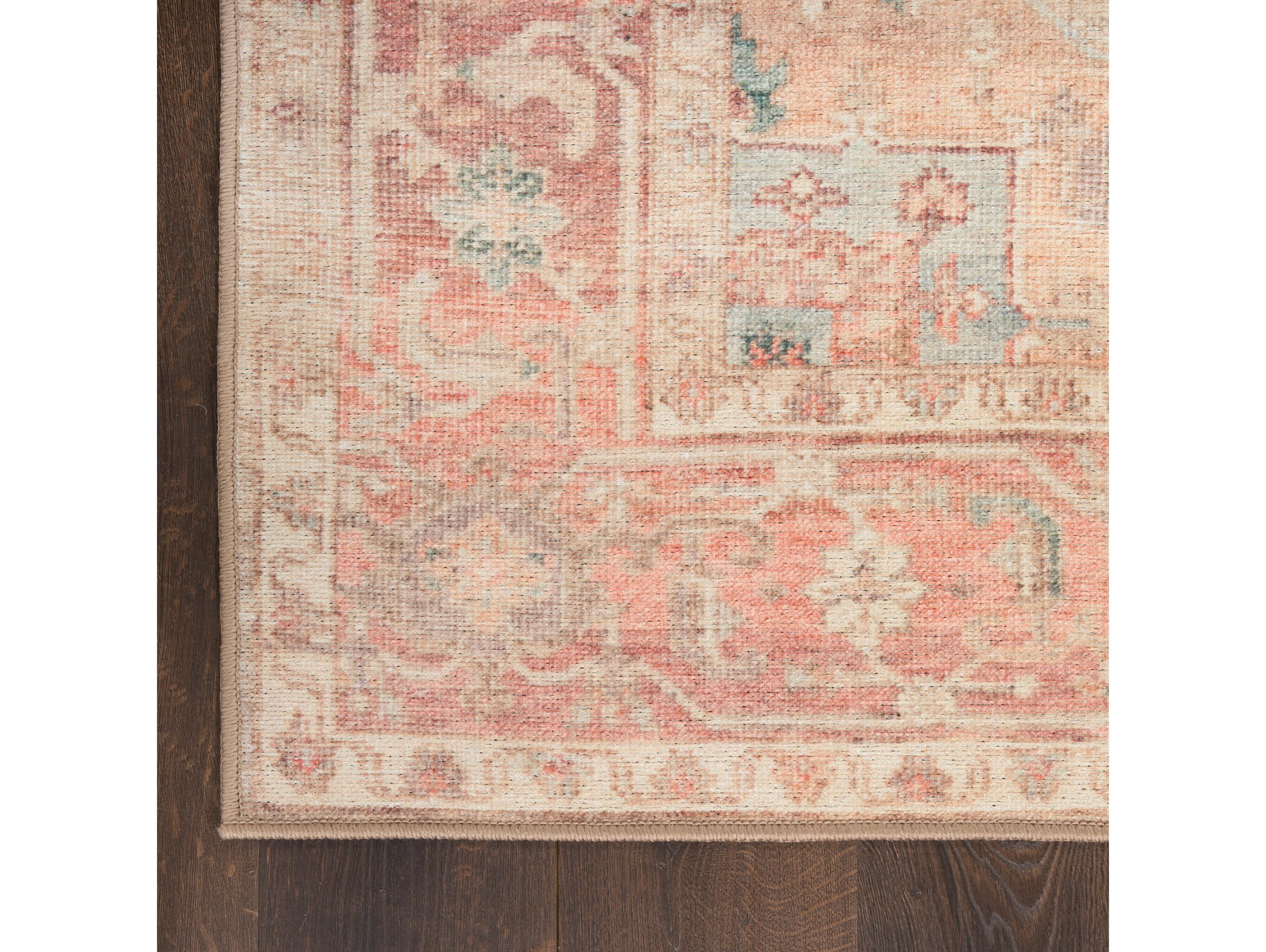 Nourison Vintage Washables Bordered Area Rug