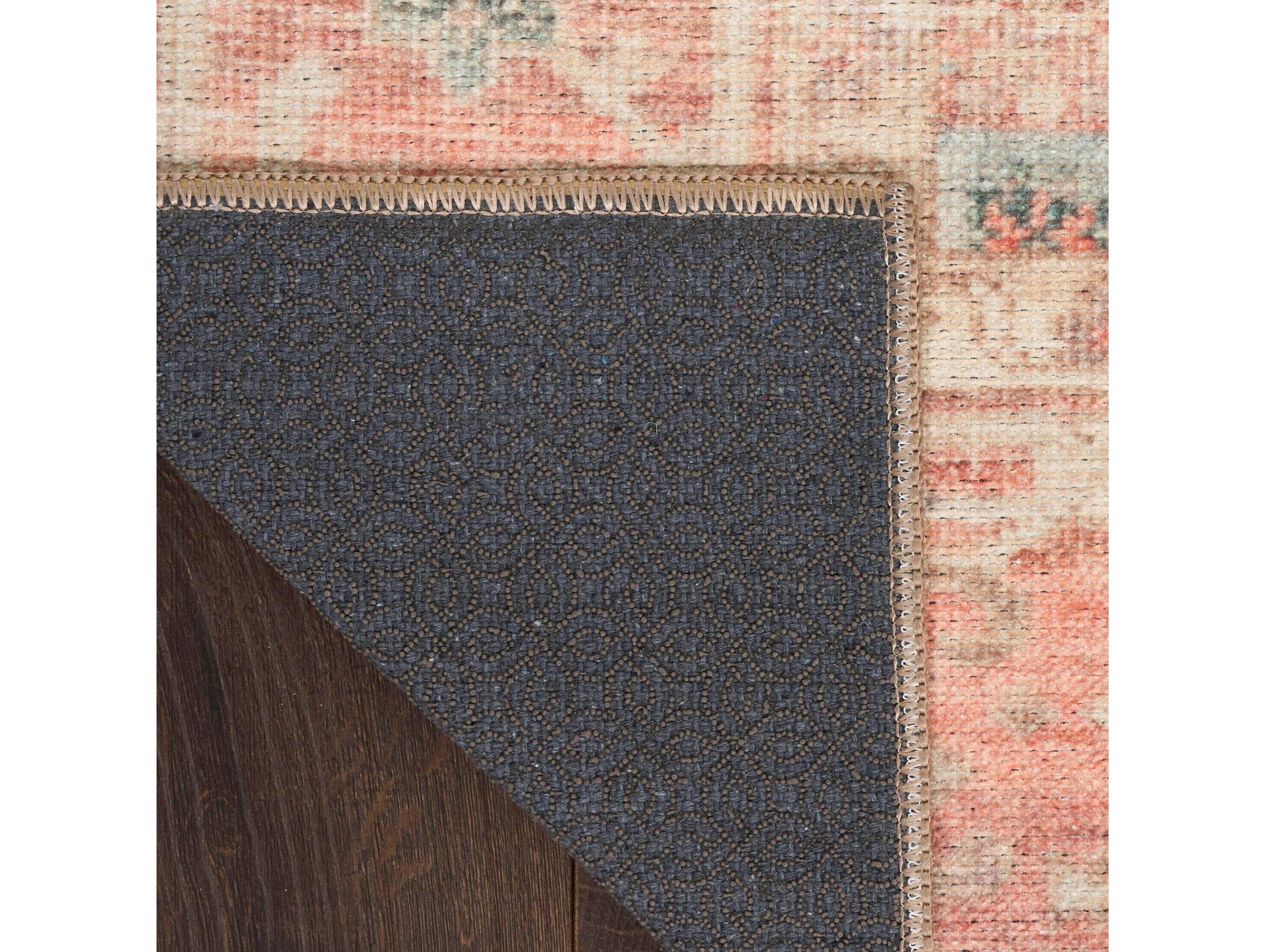 Nourison Vintage Washables Bordered Runner Area Rug