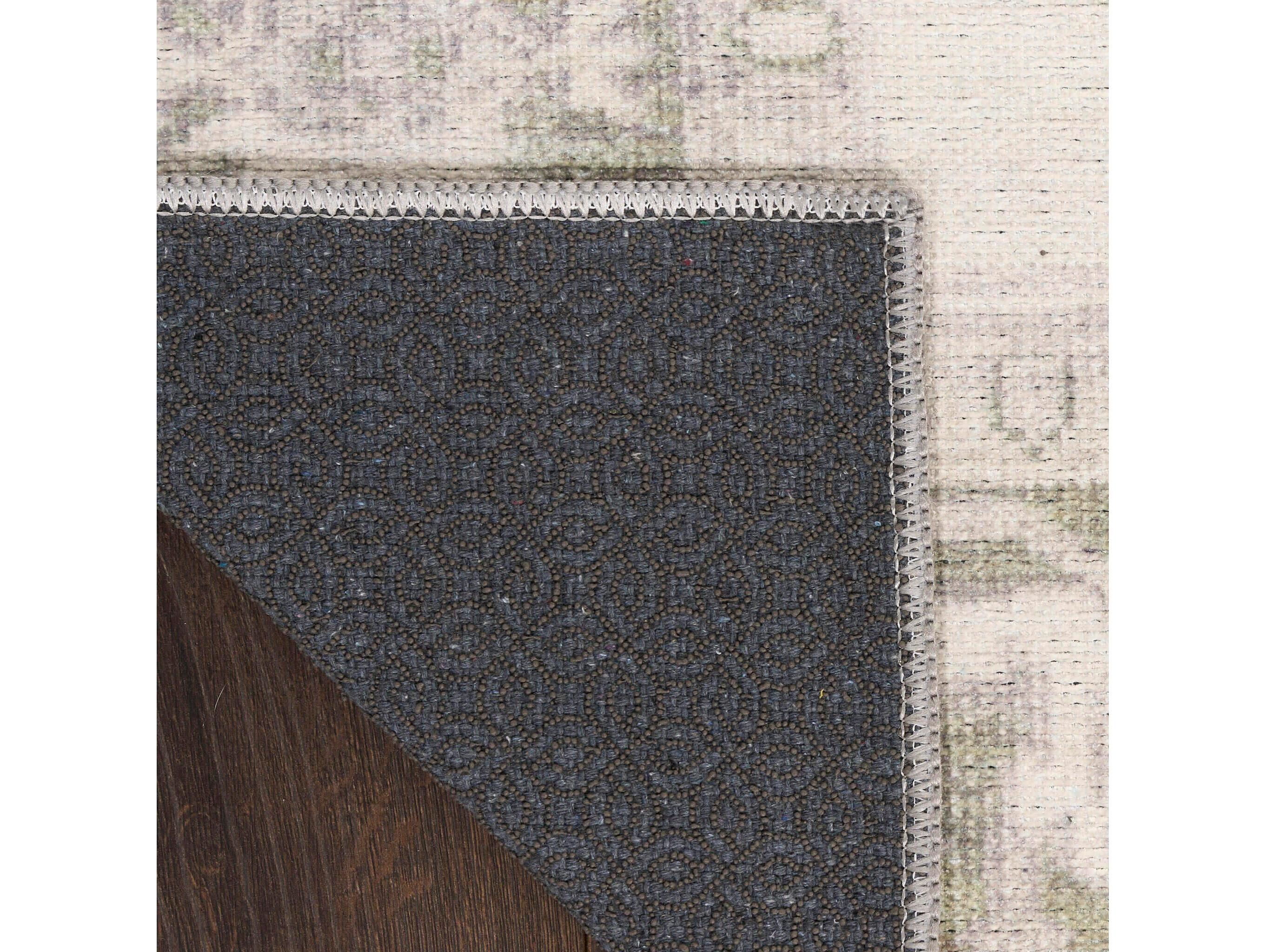 Nourison Vintage Washables Bordered Runner Area Rug