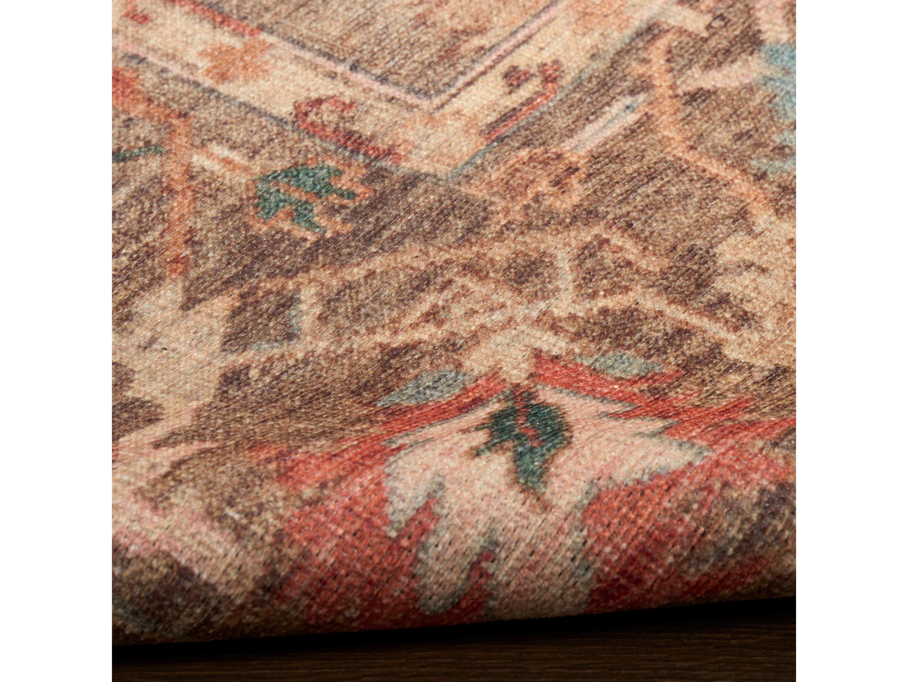 Nourison Vintage Washables Bordered Area Rug