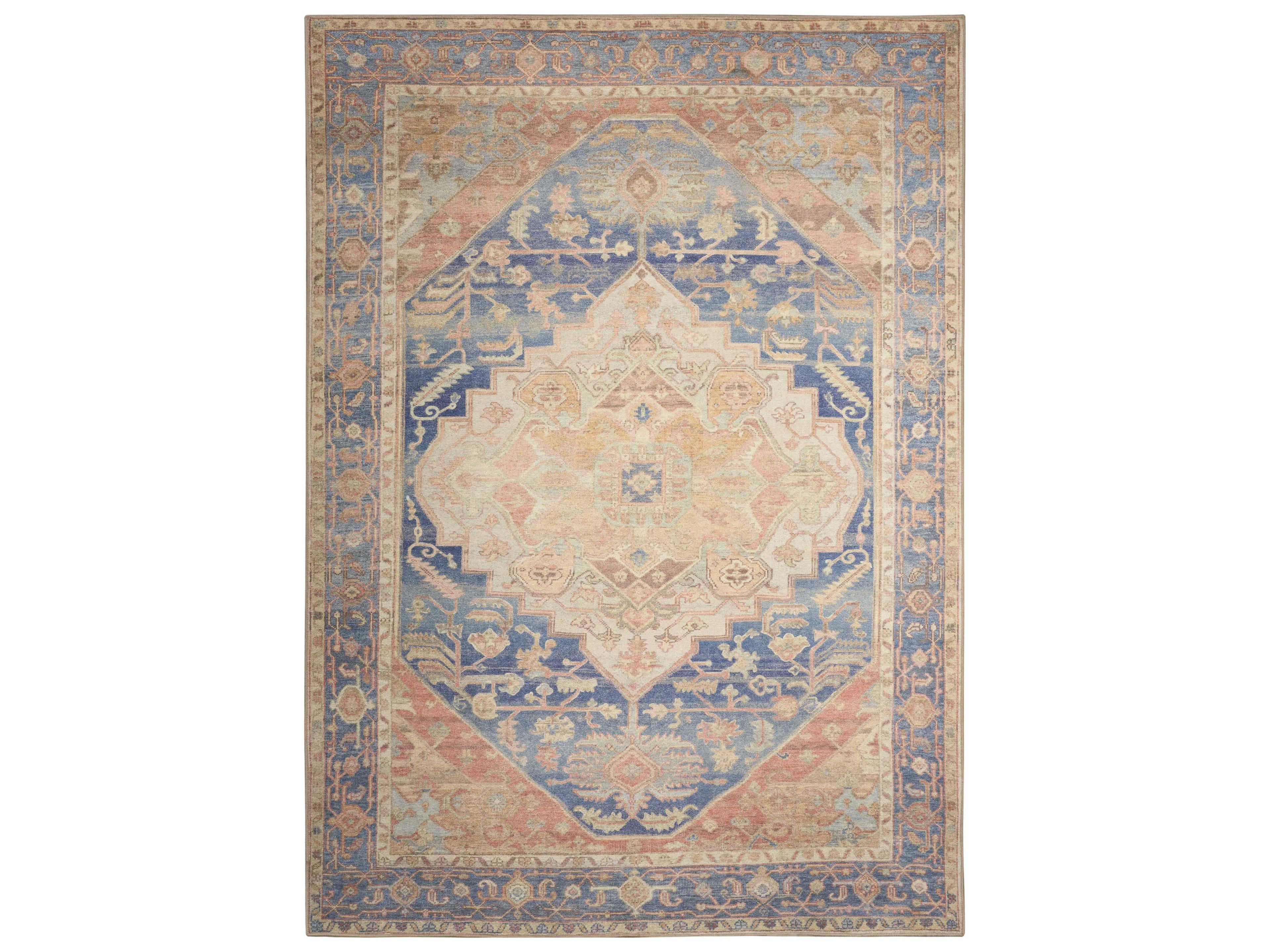 Nourison Vintage Washables Bordered Area Rug