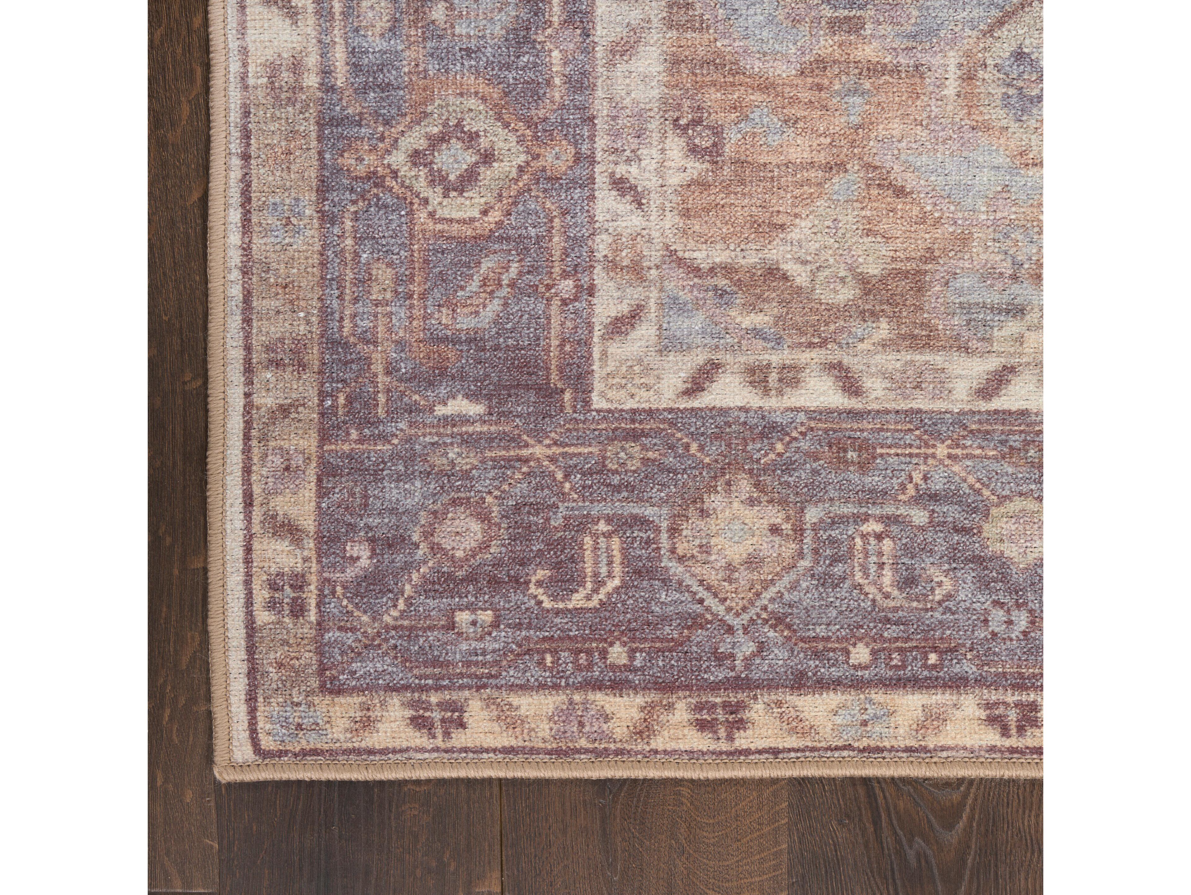 Nourison Vintage Washables Bordered Area Rug