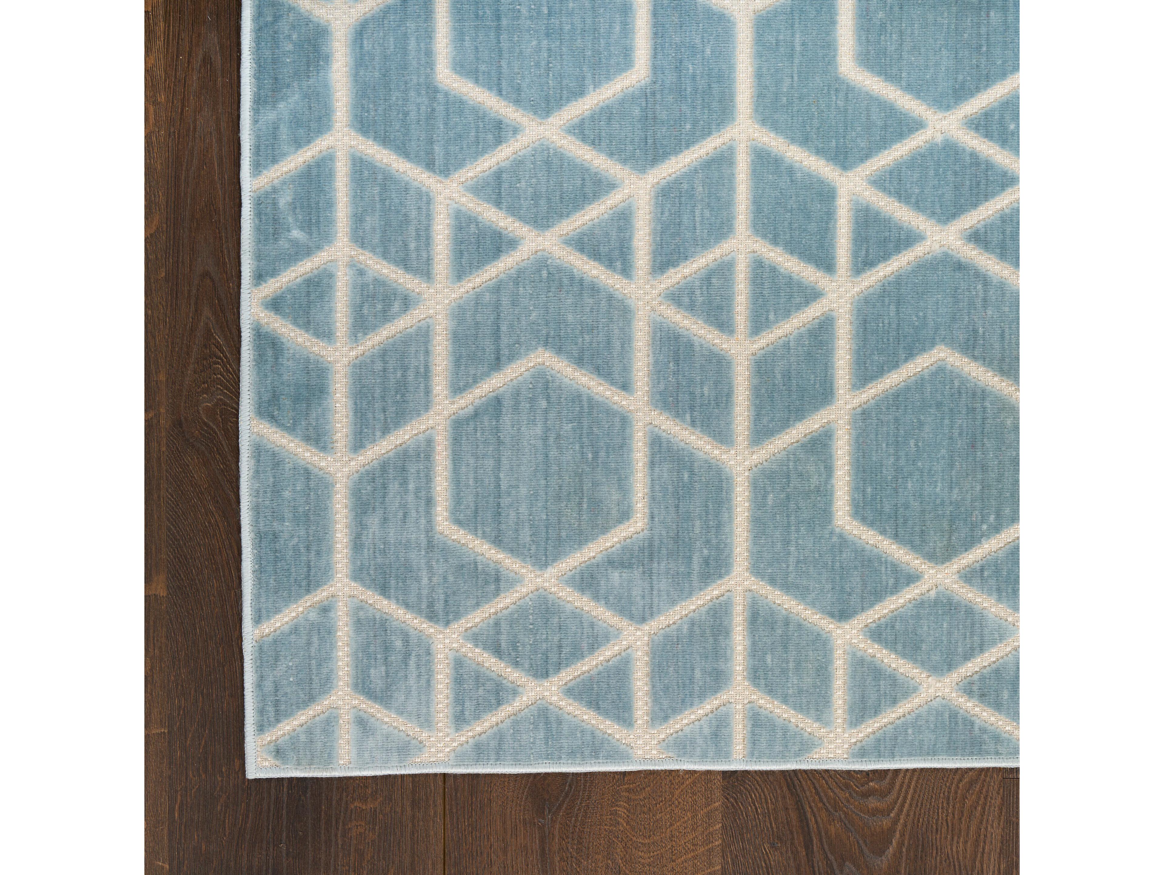 Nourison Washable Charm Geometric Area Rug