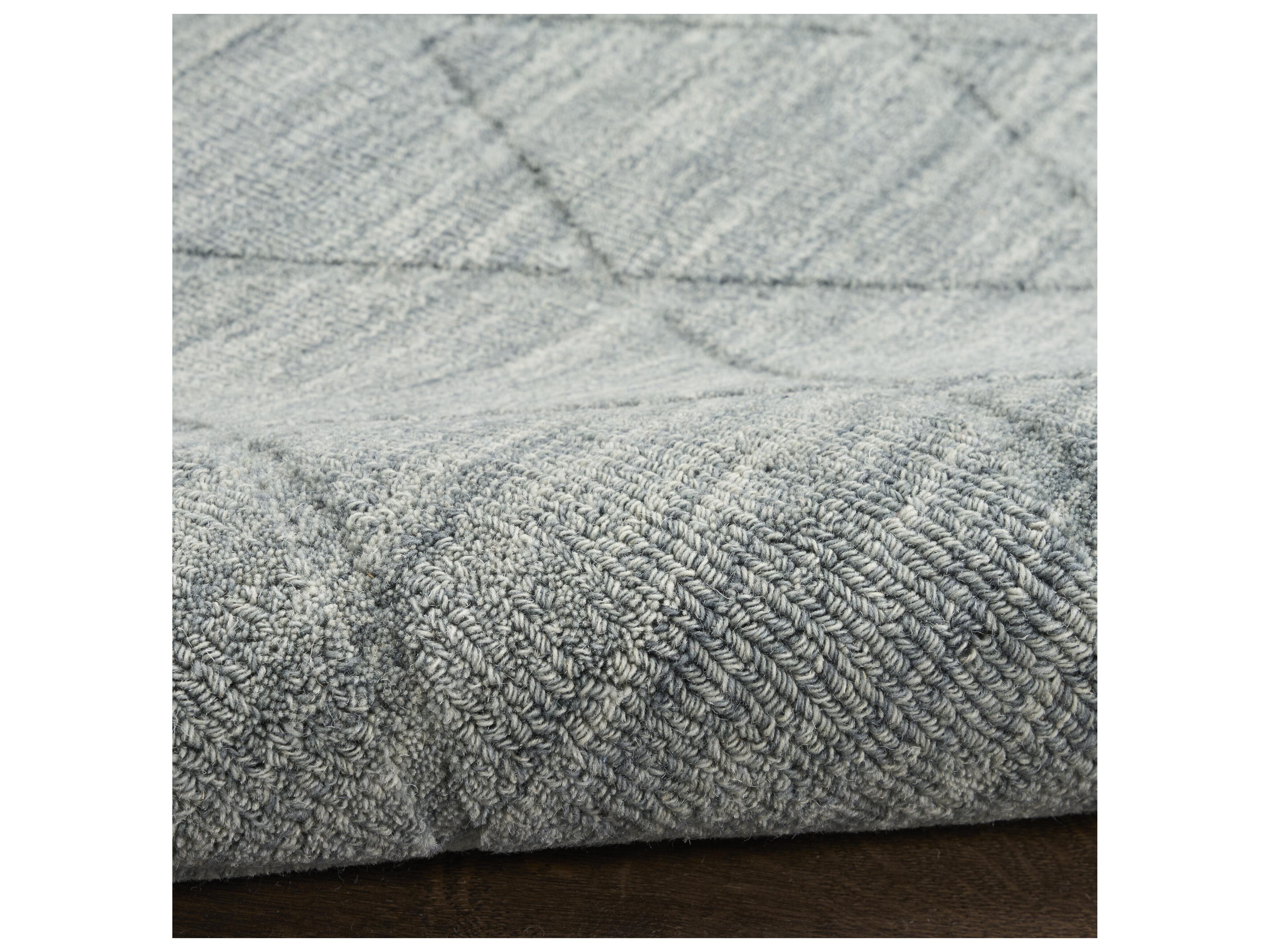 Nourison Wool Haven Geometric Runner Area Rug