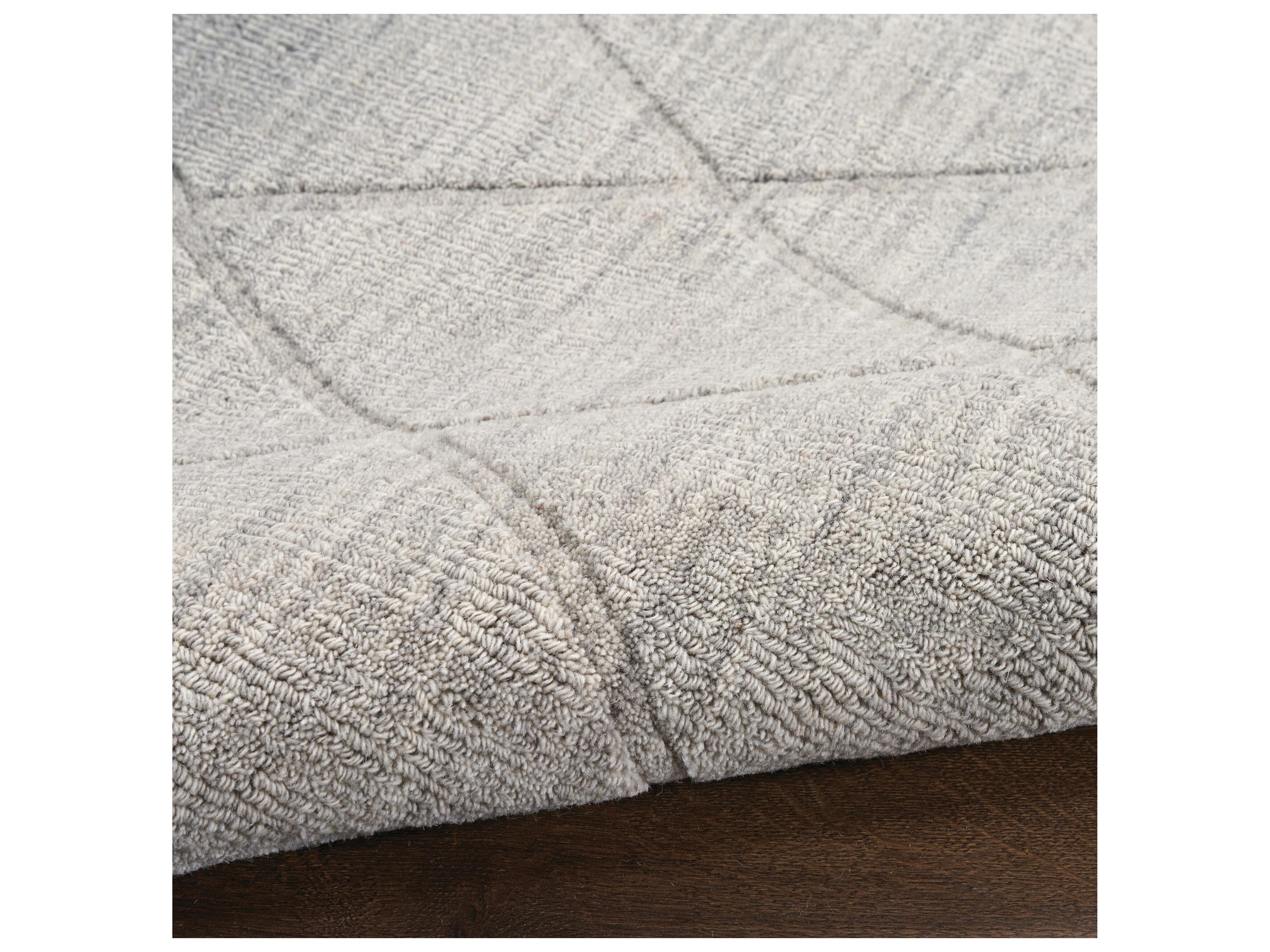 Nourison Wool Haven Geometric Runner Area Rug