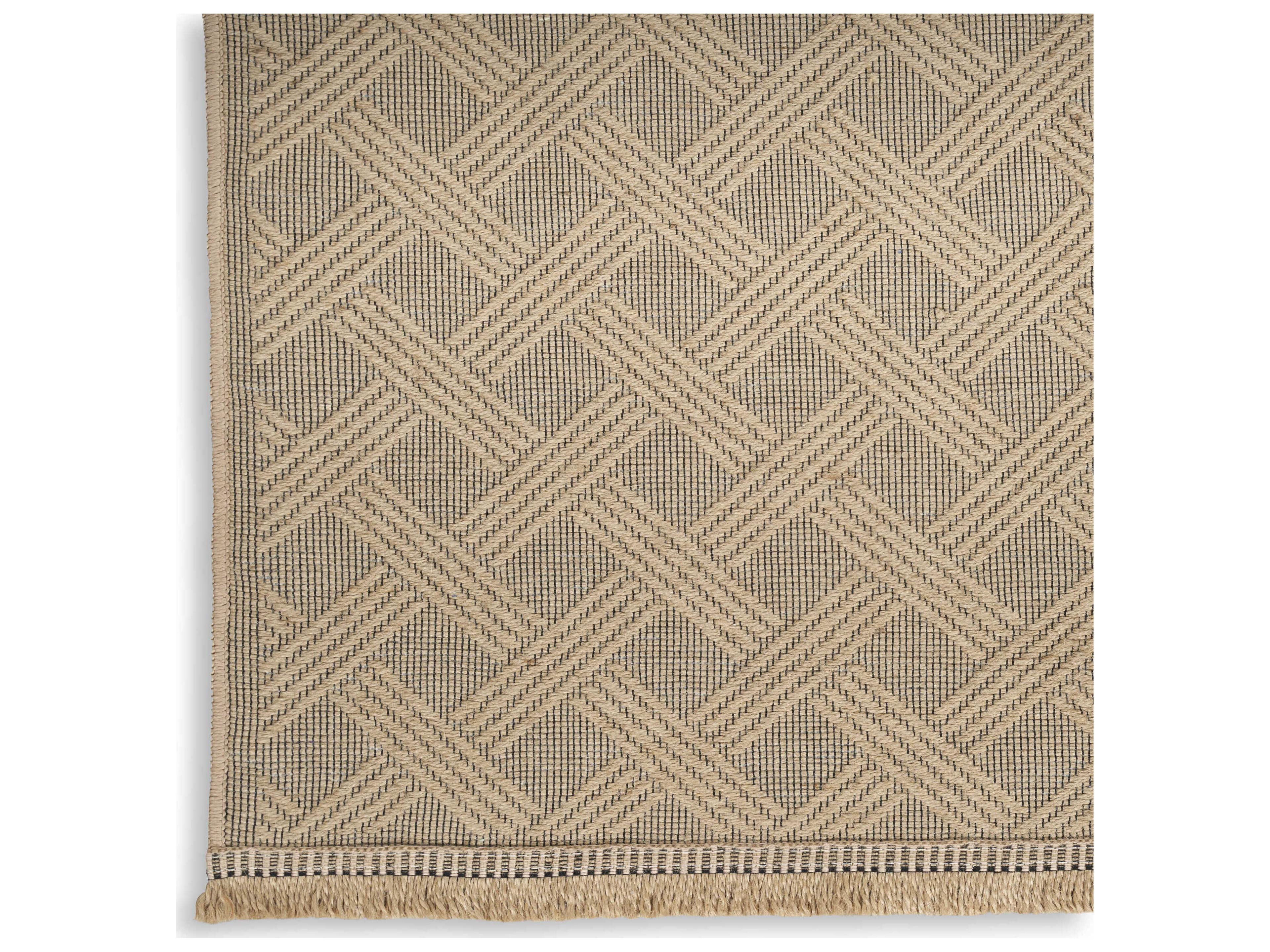 Nourison Washable Jute Rectangular Area Rug