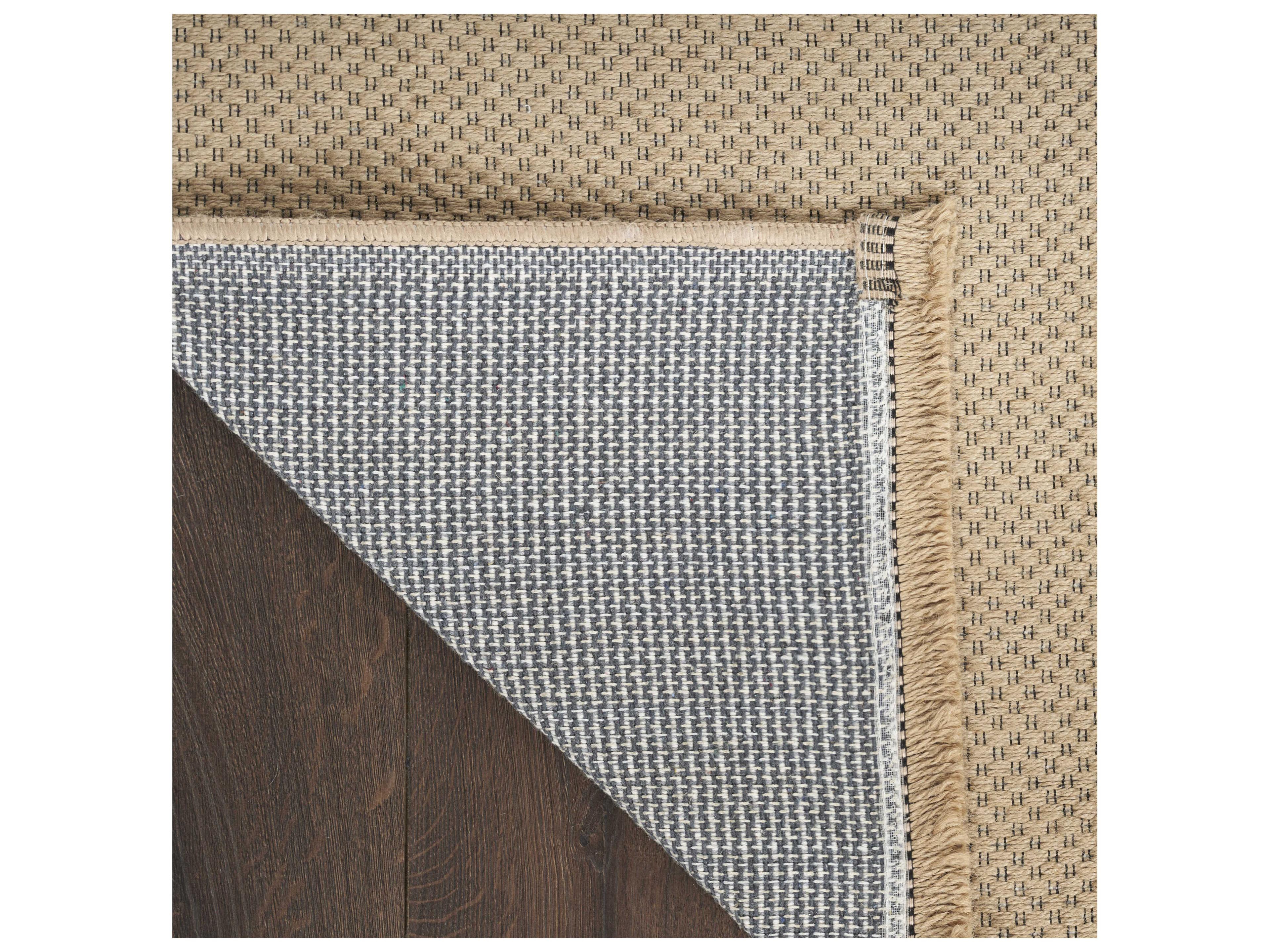Nourison Washable Jute Rectangular Area Rug
