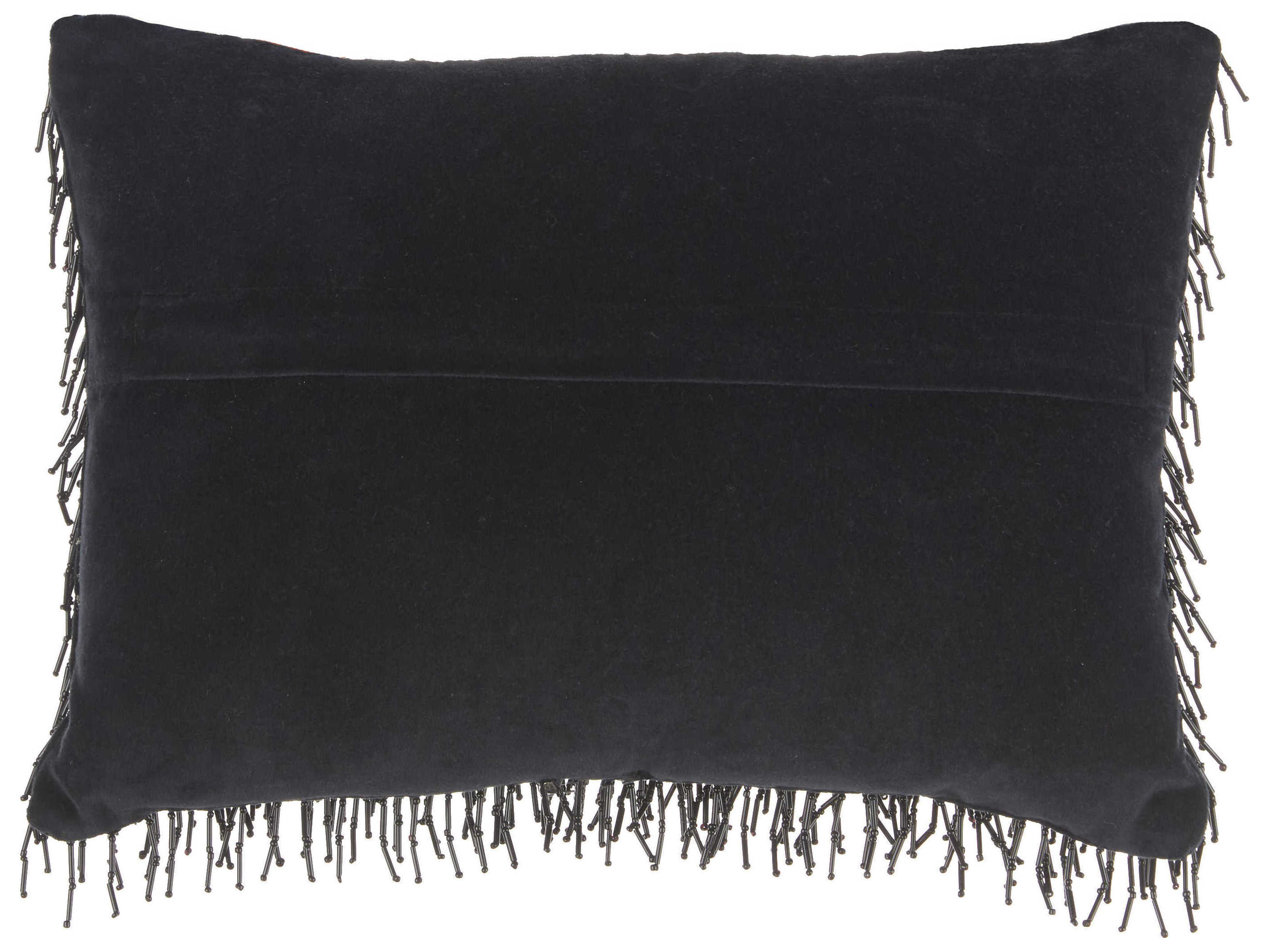 Nourison Luminescence Black 10" x 14" Pillow