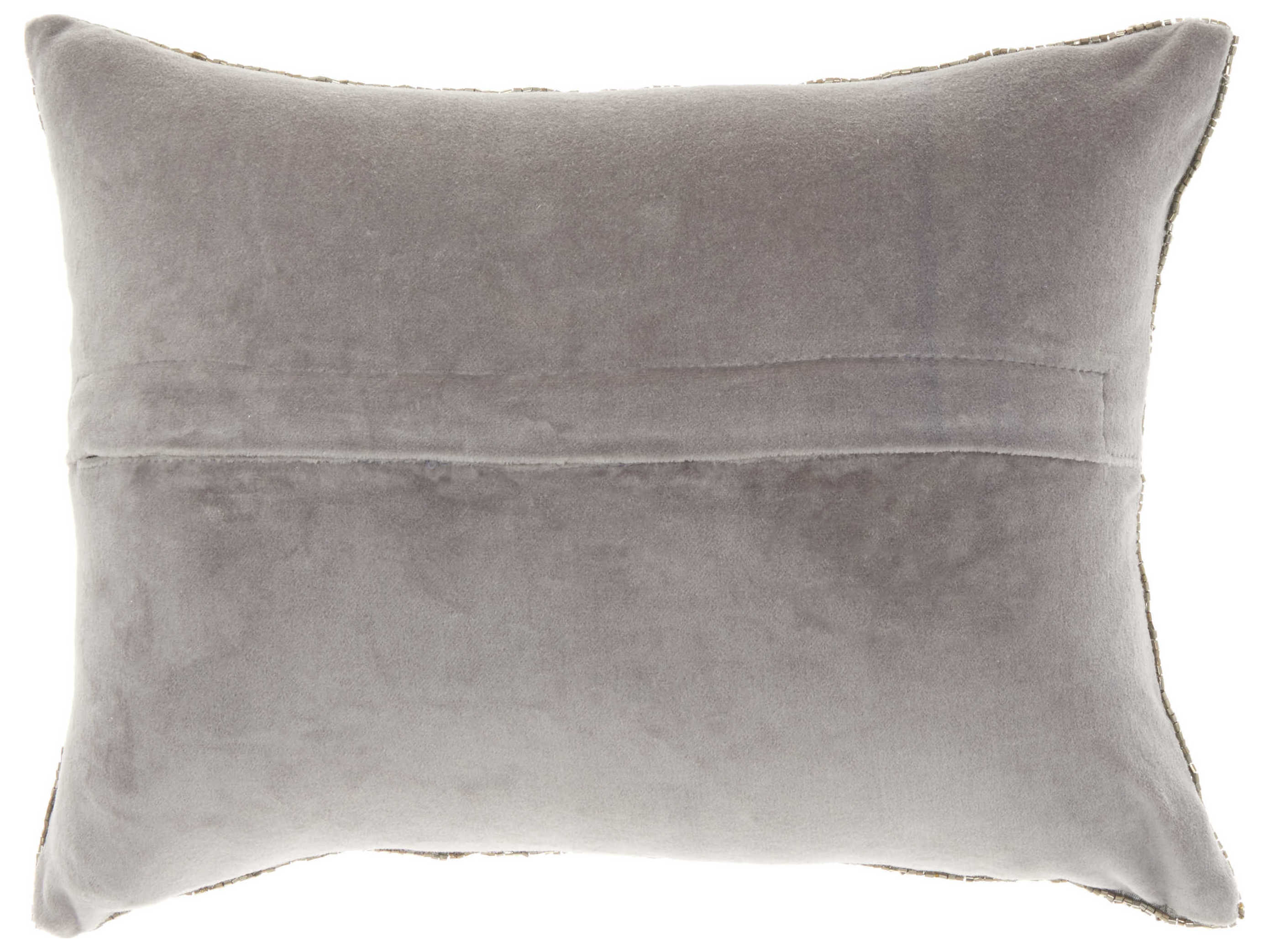 Nourison Luminescence Pewter Pillow