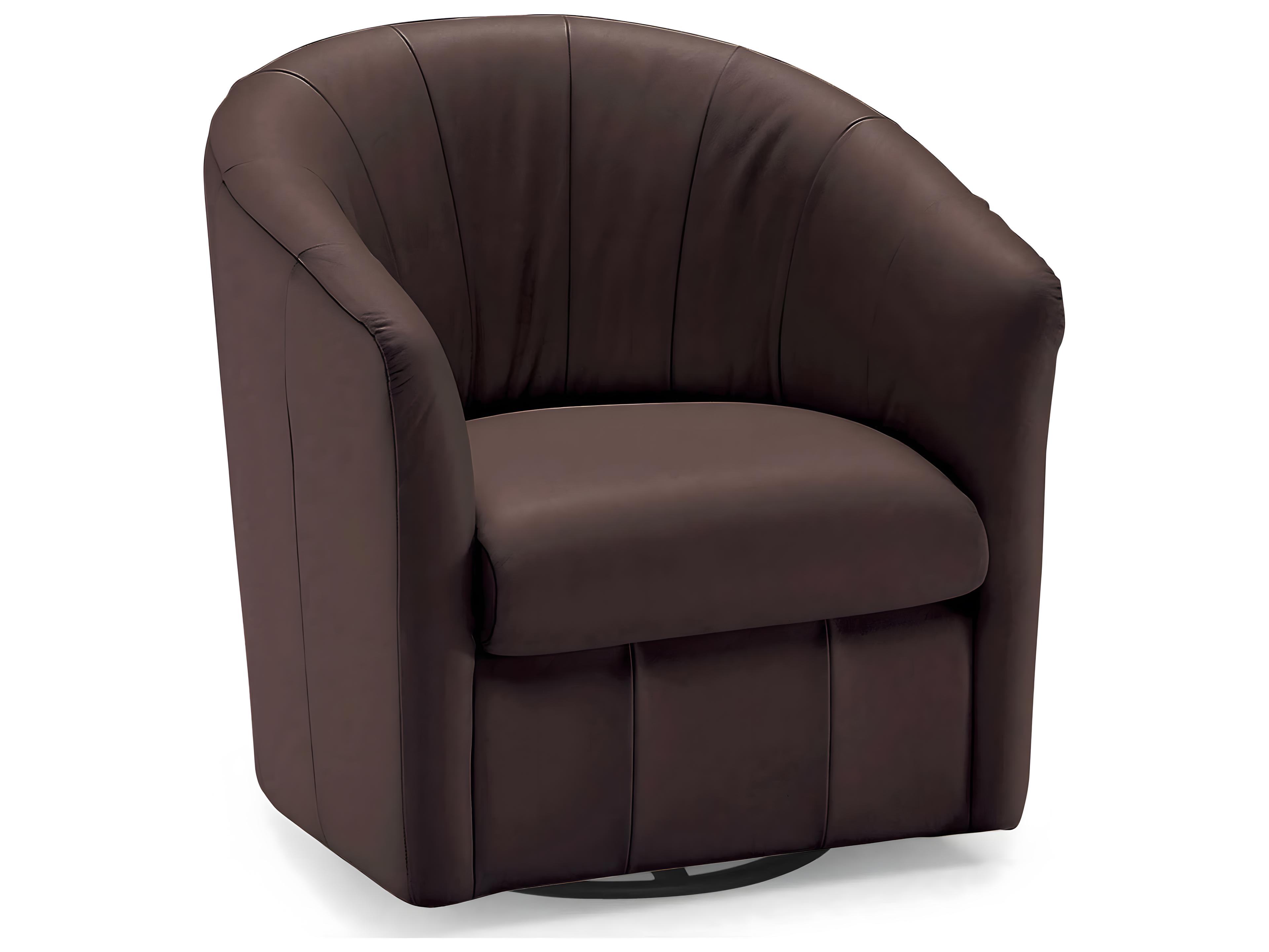 Natuzzi Editions Veronica Swivel Accent Chair